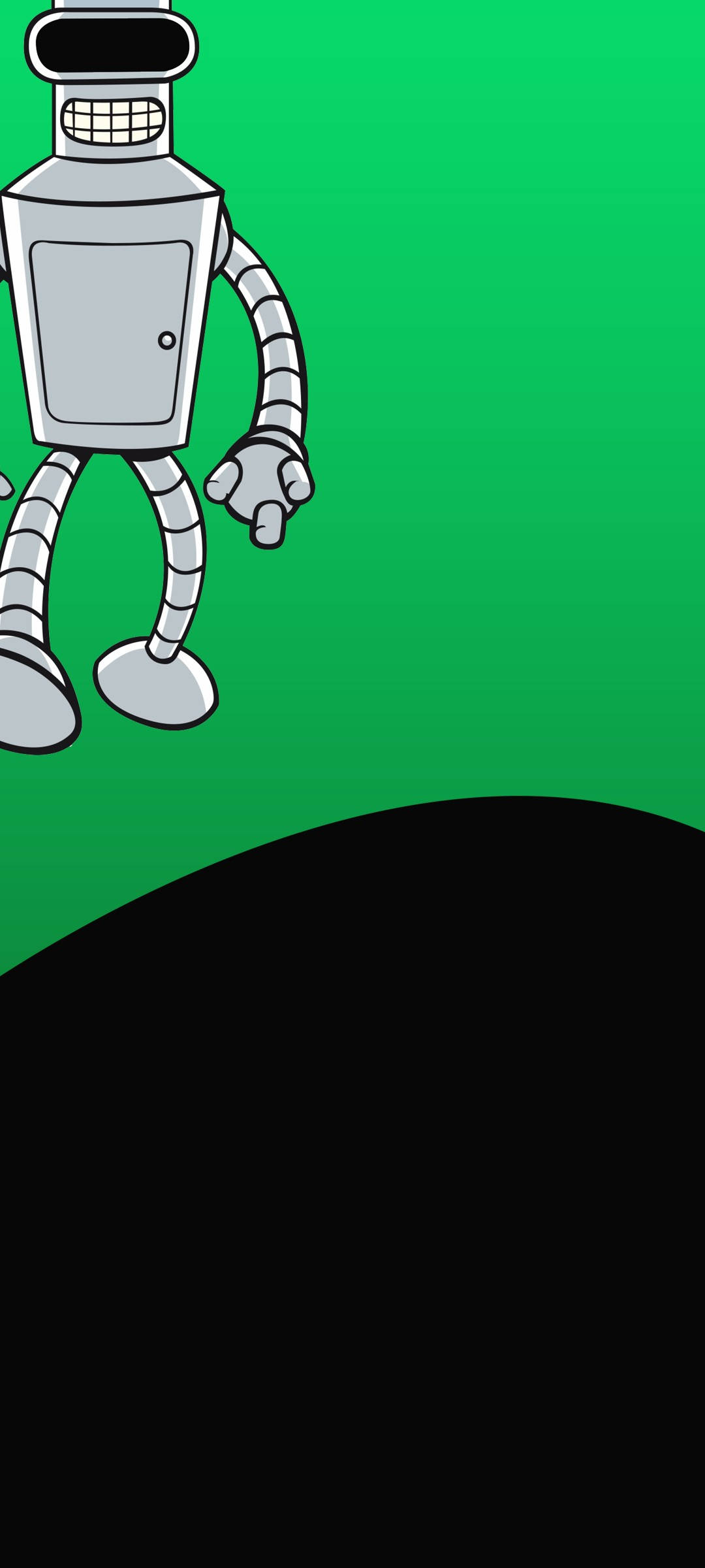 Fengende bilde av Realme 7-robot Bakgrunner