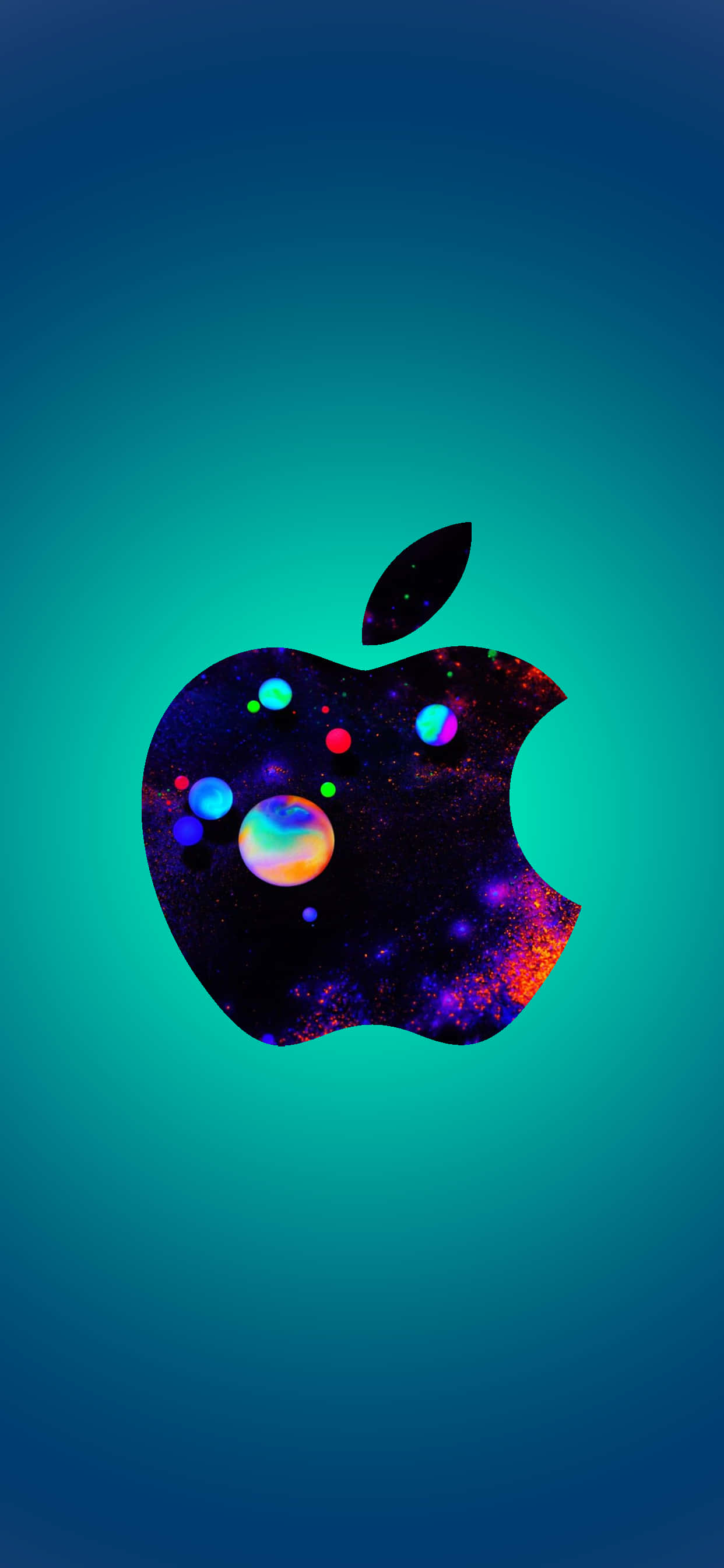 Fengende Fargerik Bokeh Apple iPhone HD Bakgrunnsbilde Bakgrunner