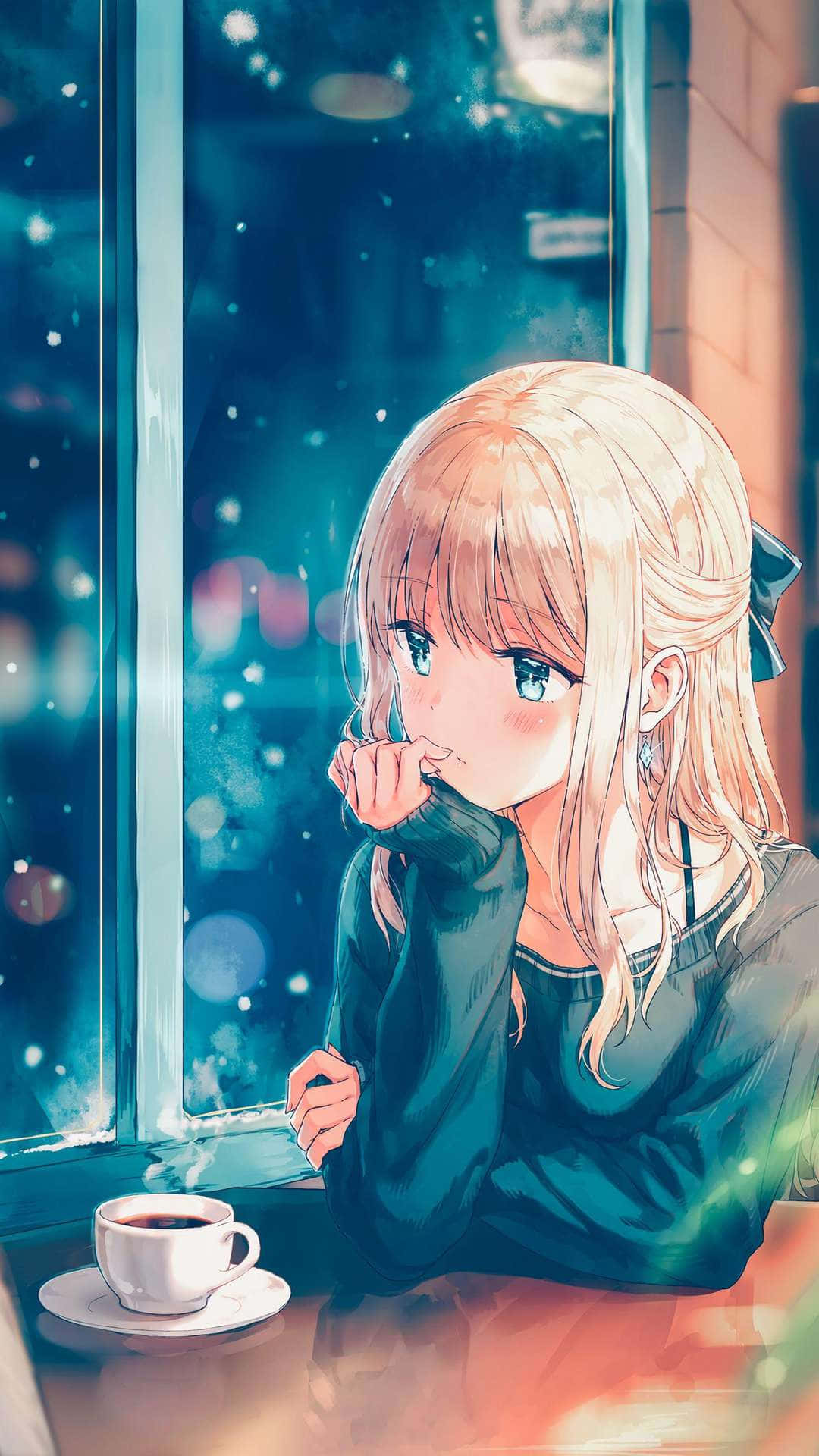 Fengslende anime-landskap: Fortryllende fantasiverden Bakgrunner