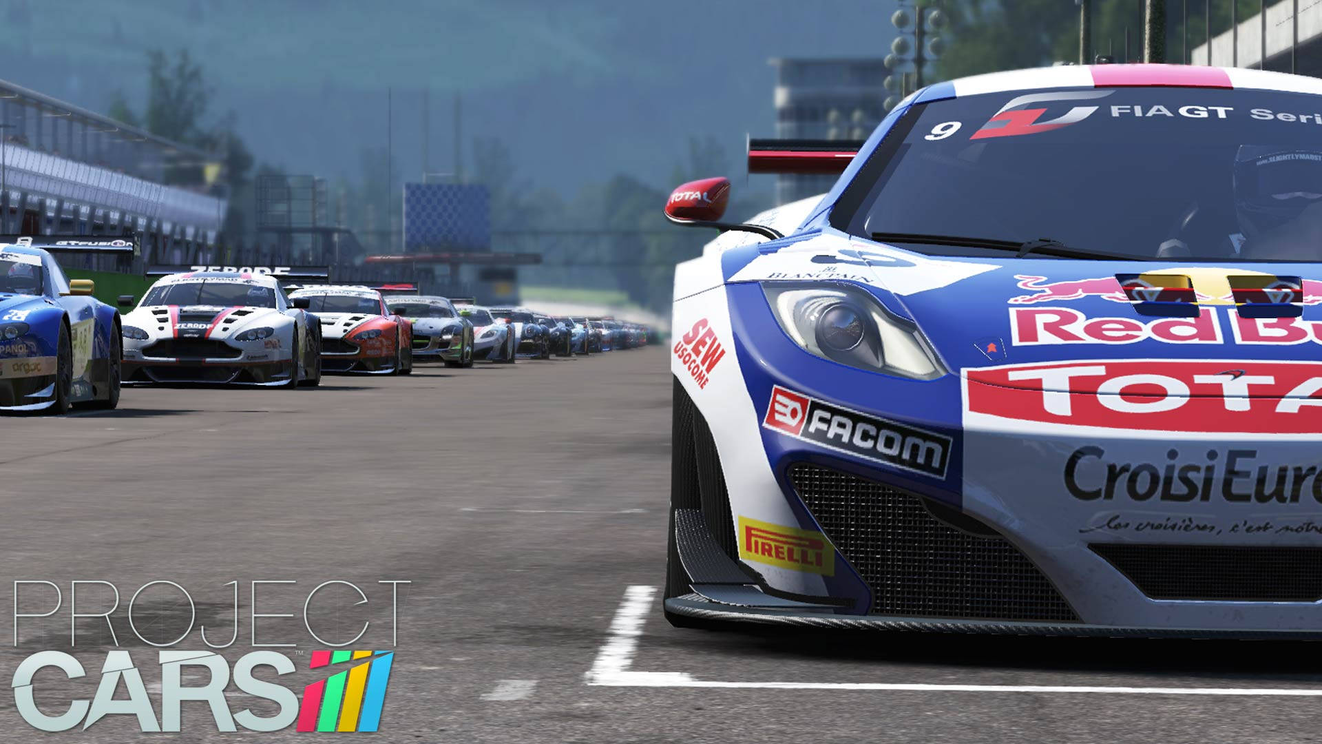 Fengslende McLaren MP4-12C GT3 fra Project Cars Bakgrunner