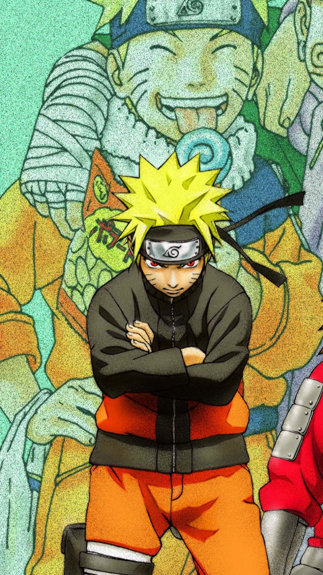 Fengslende Naruto-telefonbakgrunn Bakgrunner