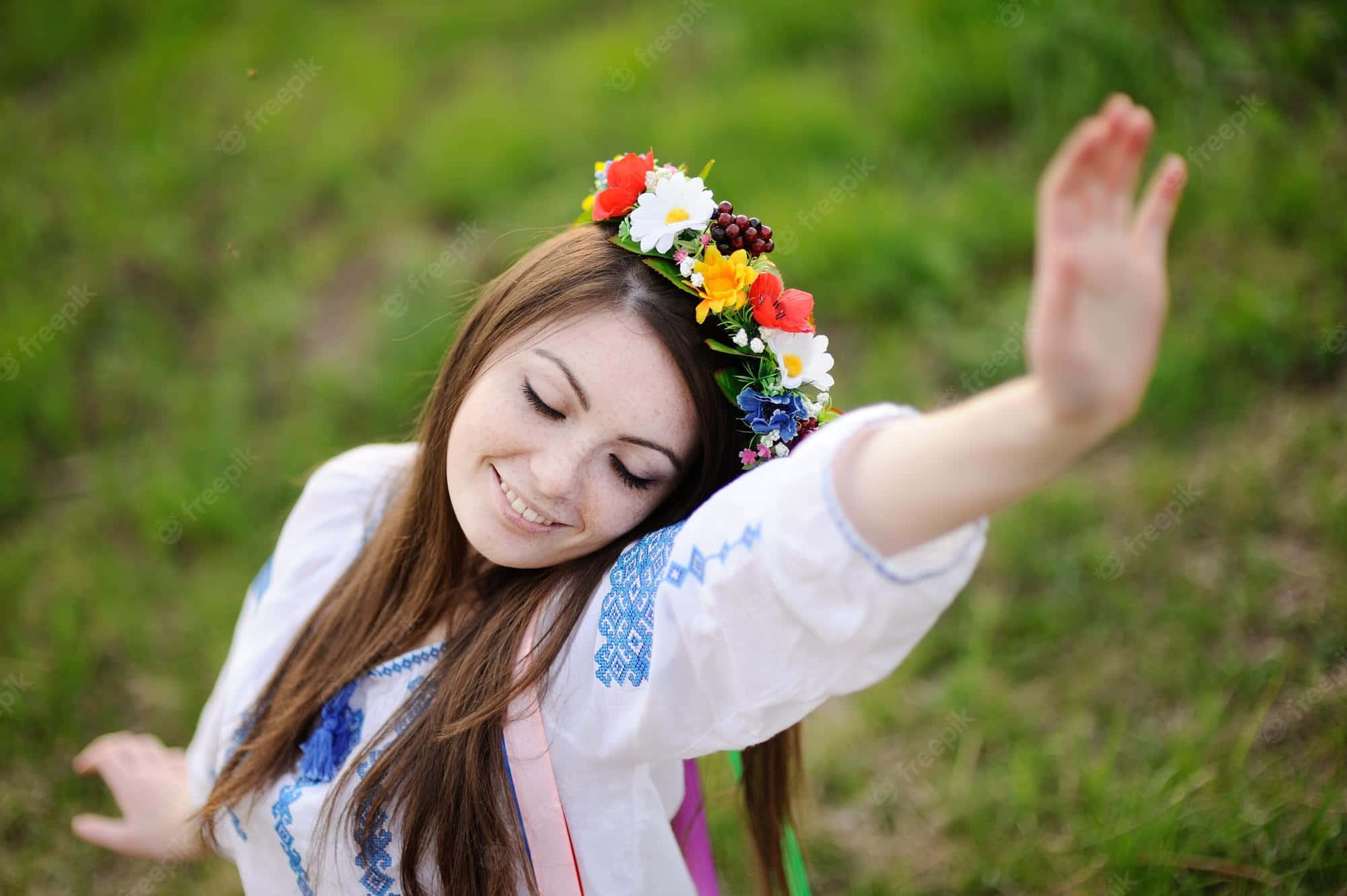 Fengslende ukrainsk jente Bakgrunner