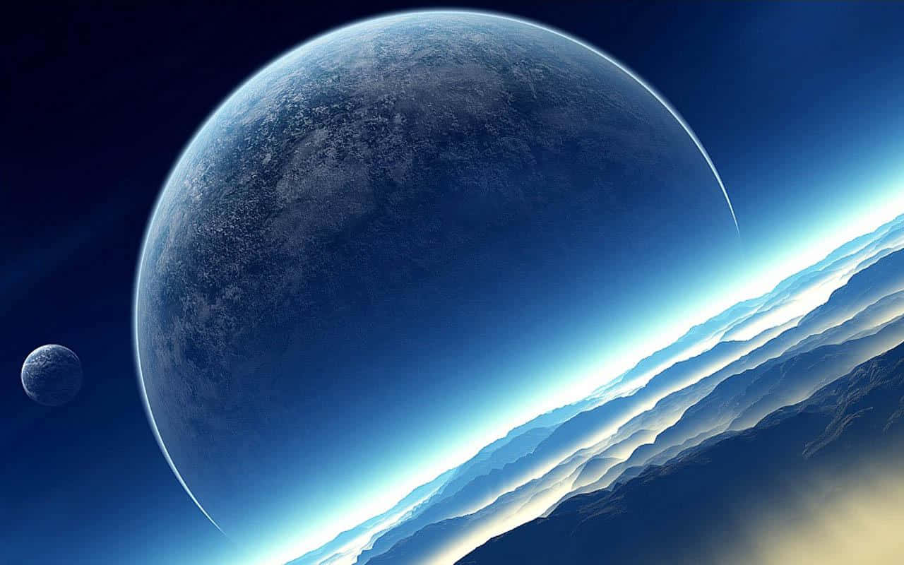Fengslende utsikt til verdensrommet: Fargerike stjerner, galakser og kosmisk støv Bakgrunner