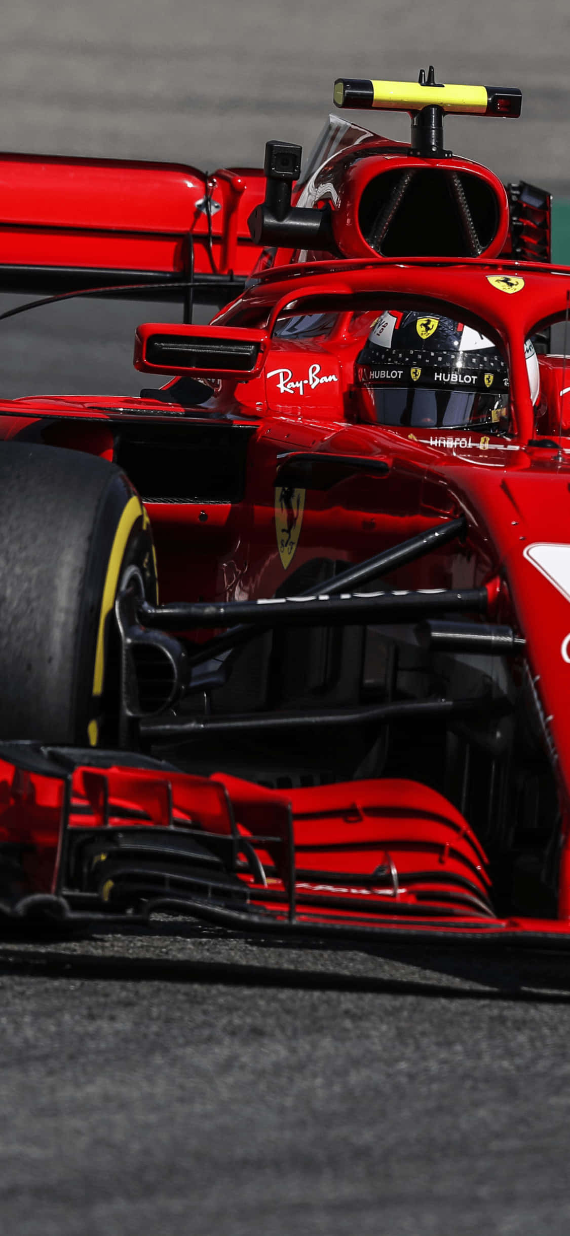 Ferrari SF71H iPhone XS F1 2018 Bakgrunn Bakgrunner