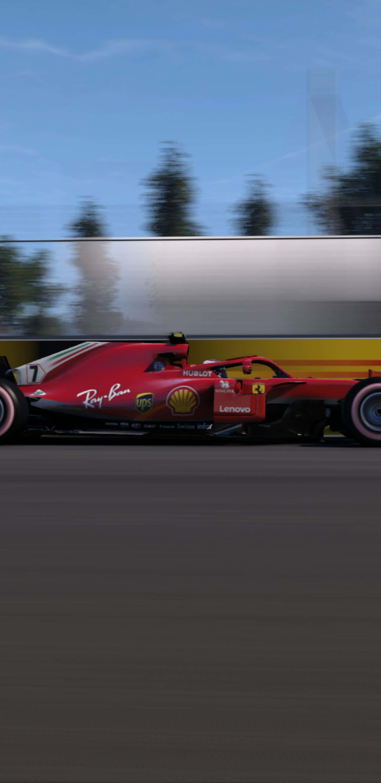 Ferrari SF71H Racing Car Pixel 3xl F1 2018 Bakgrunn Bakgrunner