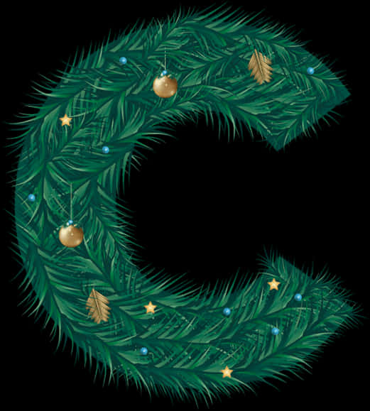 Festlig julekrans-grafikk Bakgrunner