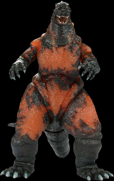 Fierce Godzilla-figur Bakgrunner