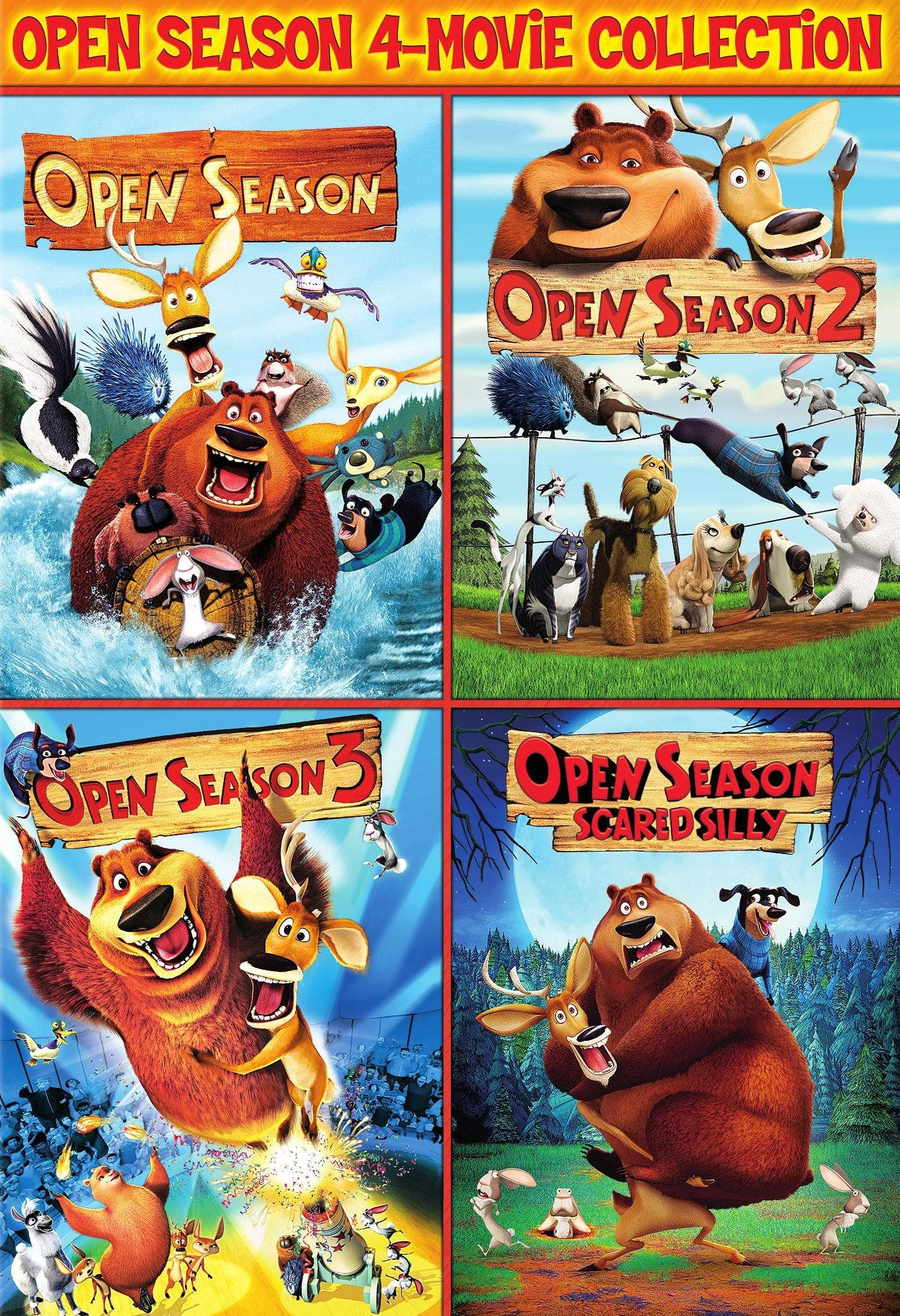 Fire Open Season filmplakater Bakgrunner
