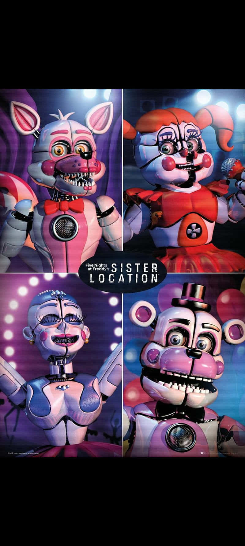 Five Nights at Freddy's: Sister Location Happy Bakgrunner