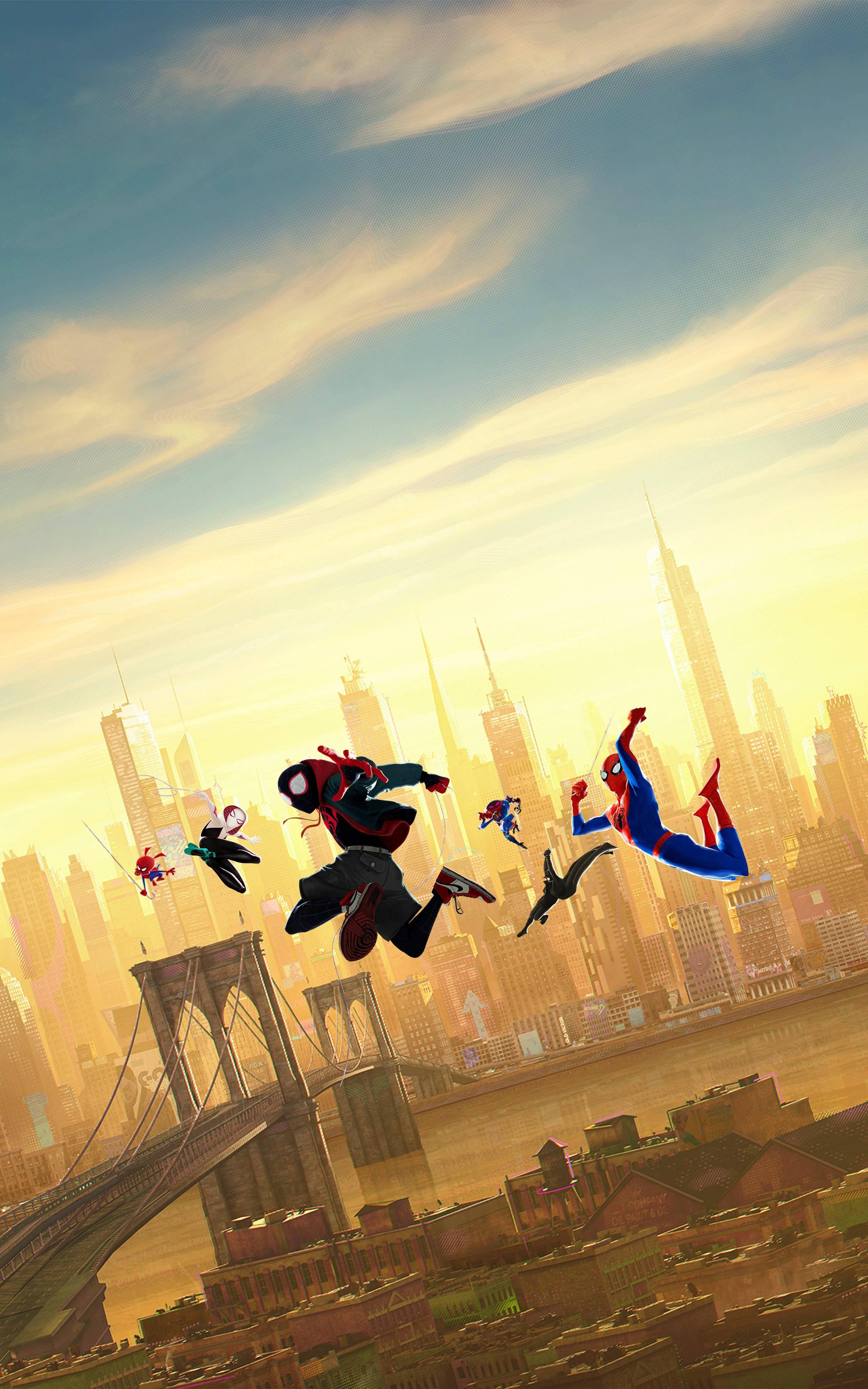 Kjenn kraften i Spider Verse! Bakgrunner