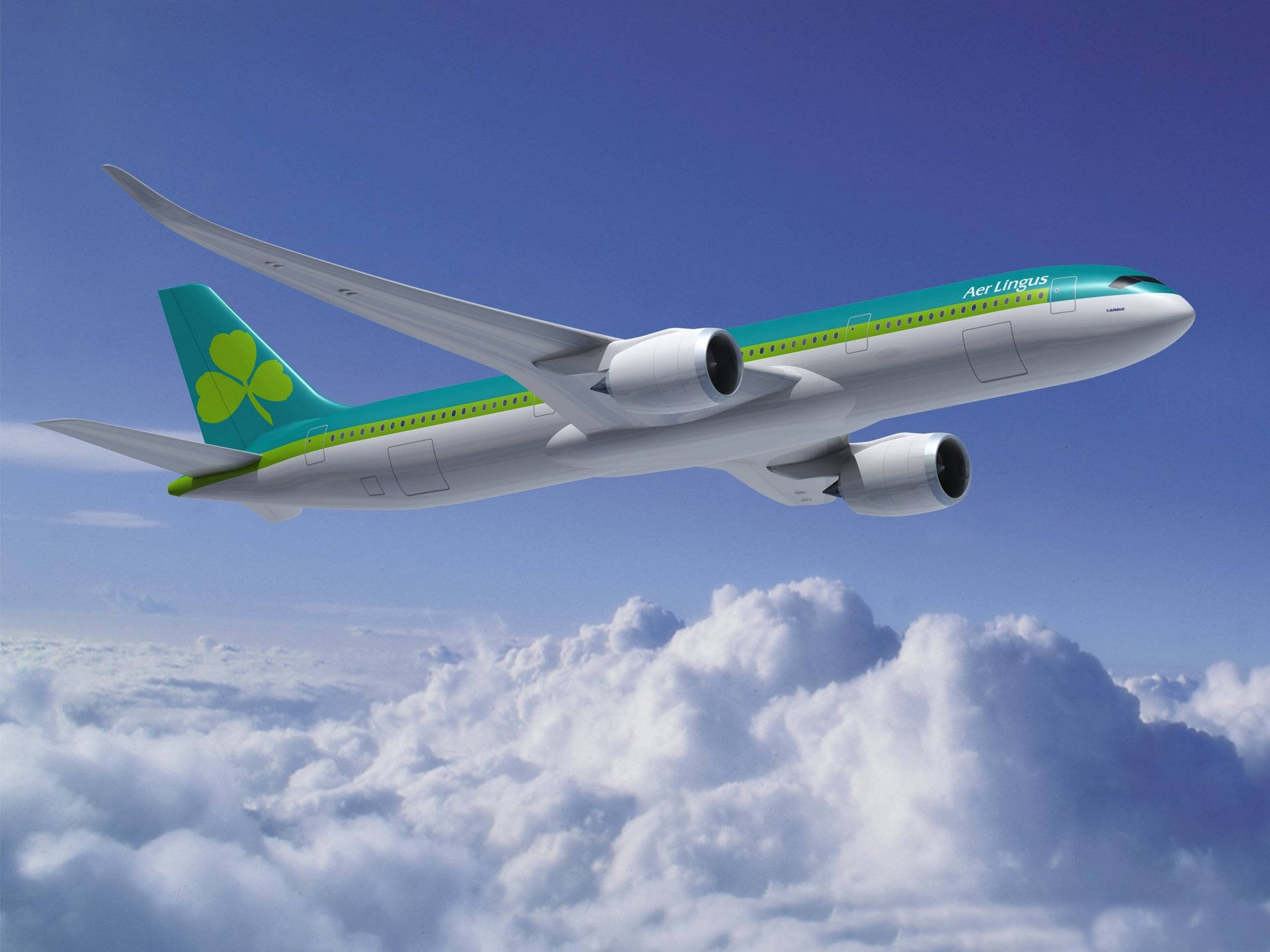Fly Aer Lingus-fly Bakgrunner