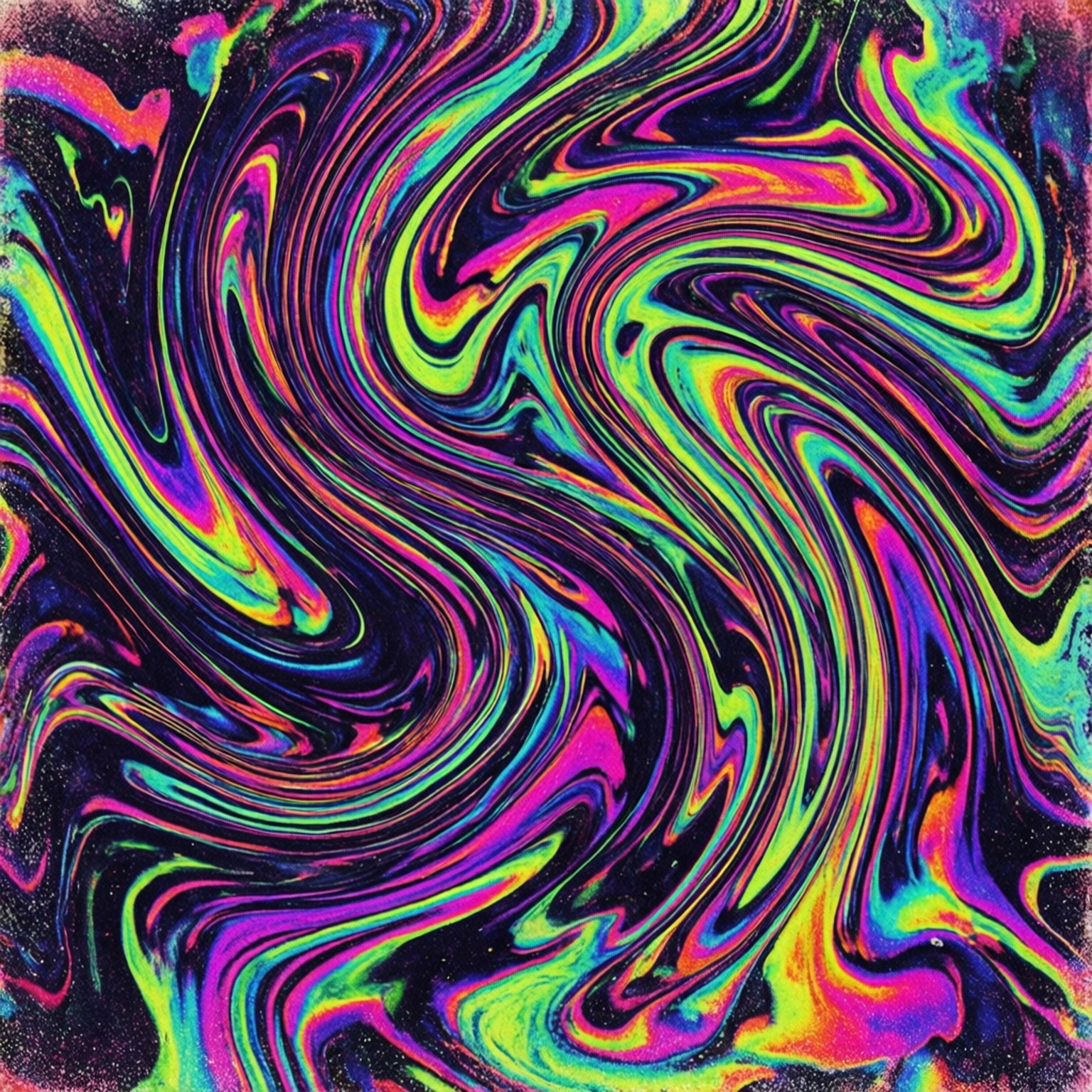 Flytende neongrain Bakgrunner