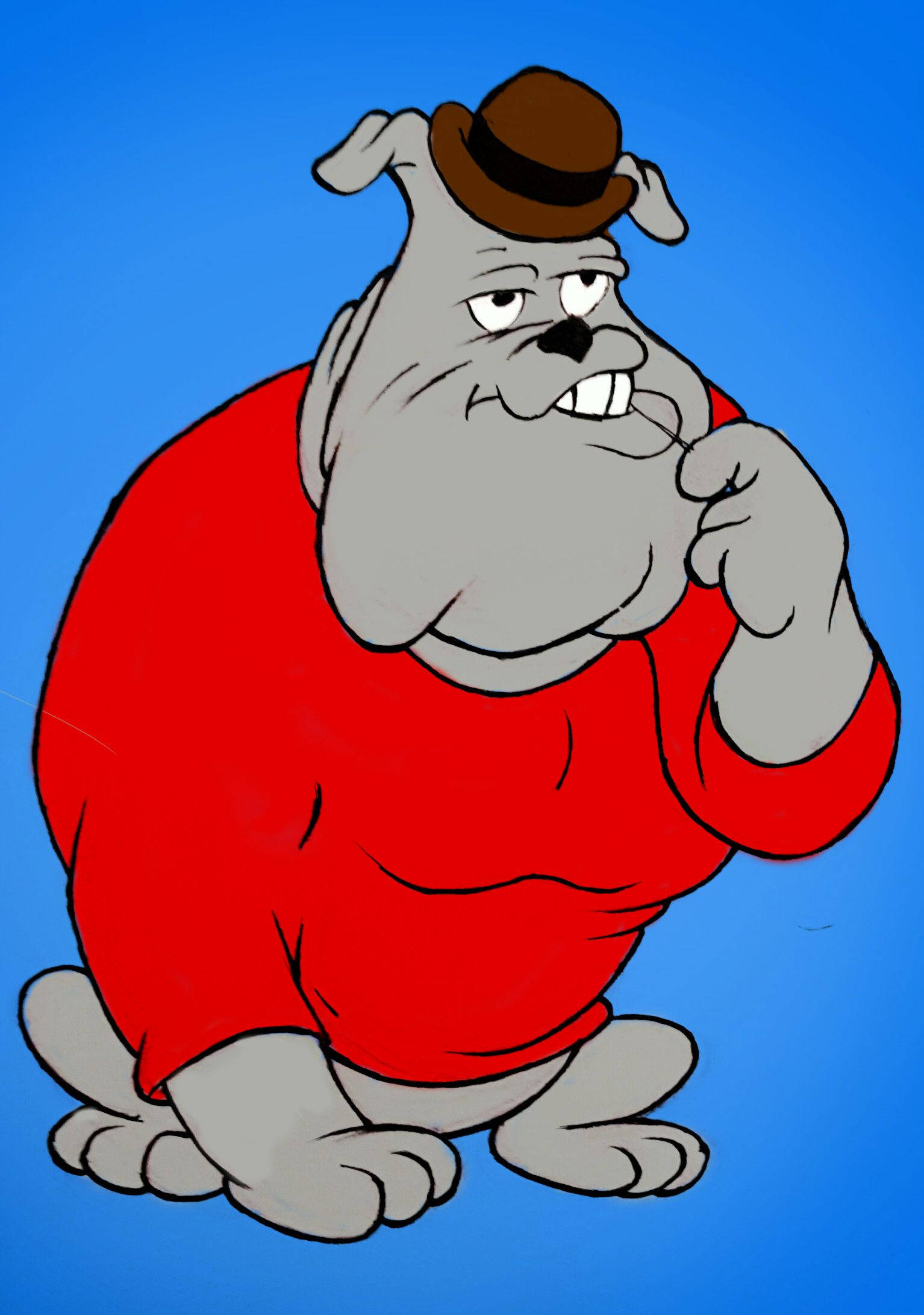 Foghorn Leghorn den elskverdige tegneseriehanen Bakgrunner