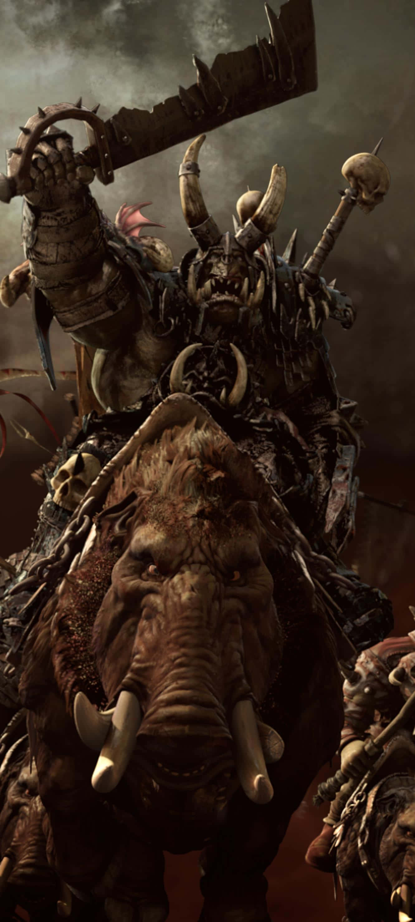 Forbered deg på et episk Total War Warhammer-slag med Pixel 3 XL Bakgrunner