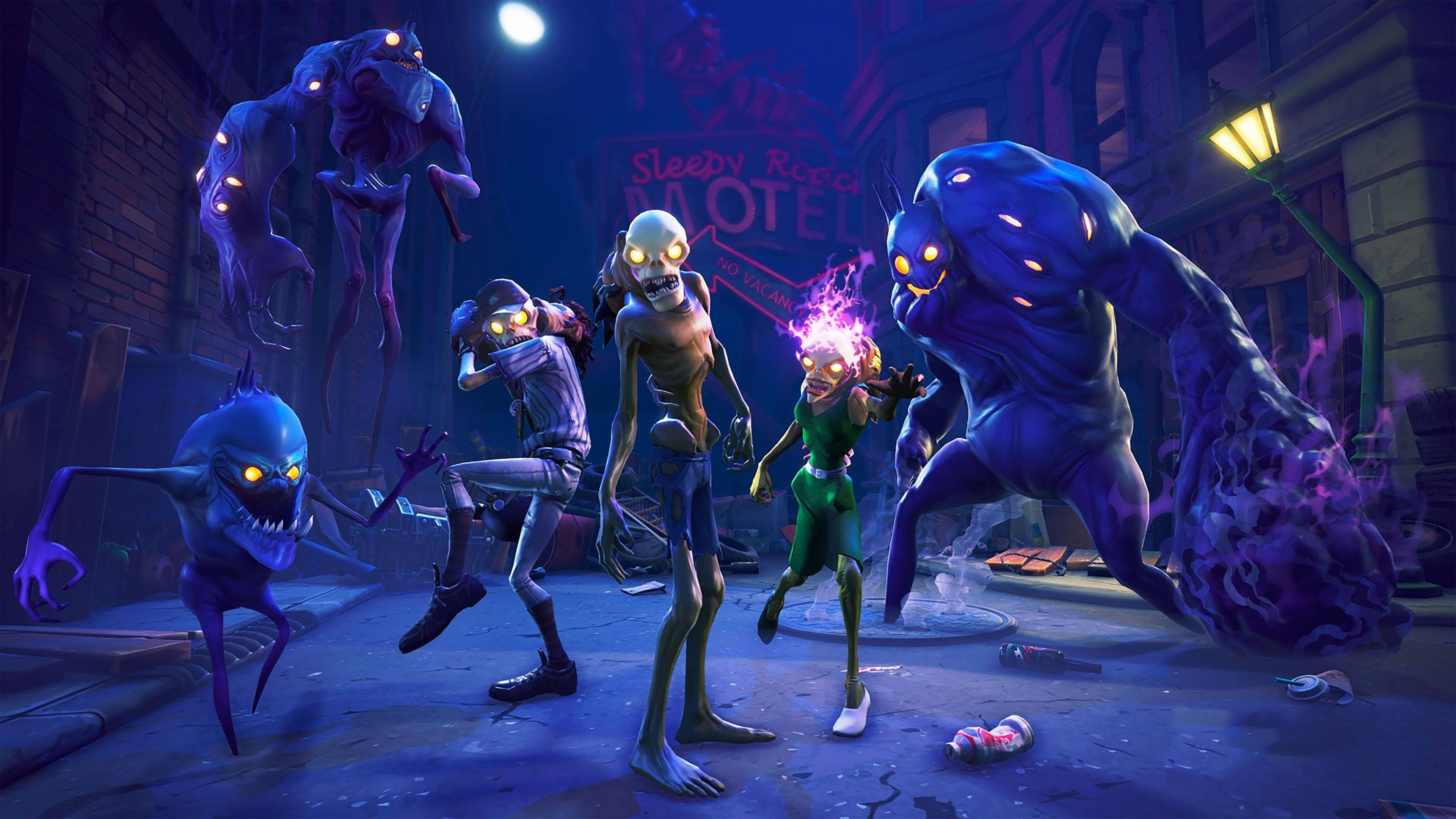 Forbered deg på kamp mot Fortnite-zombier og minisjefer Bakgrunner
