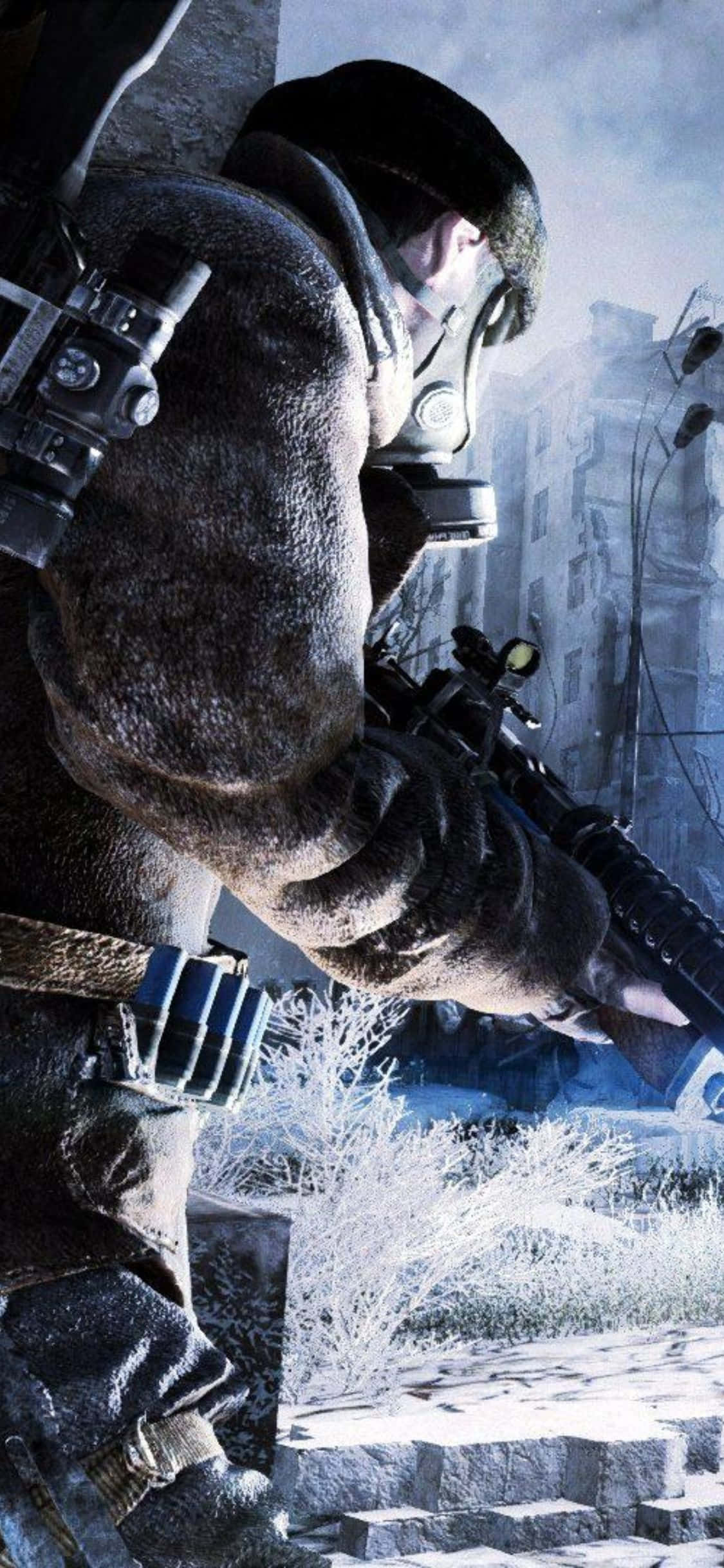 Fordyp deg i de fineste detaljene fra Metro Exodus på din nye iPhone X Bakgrunner
