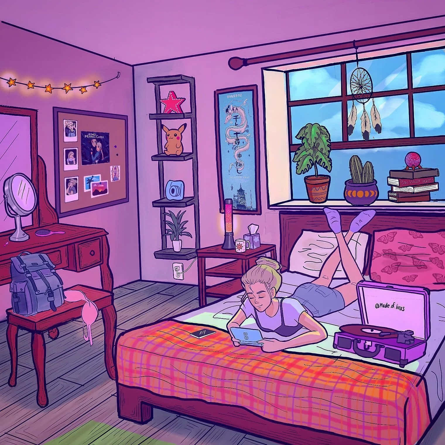 Fordyp deg i den fantastiske anime-verdenen Bakgrunner