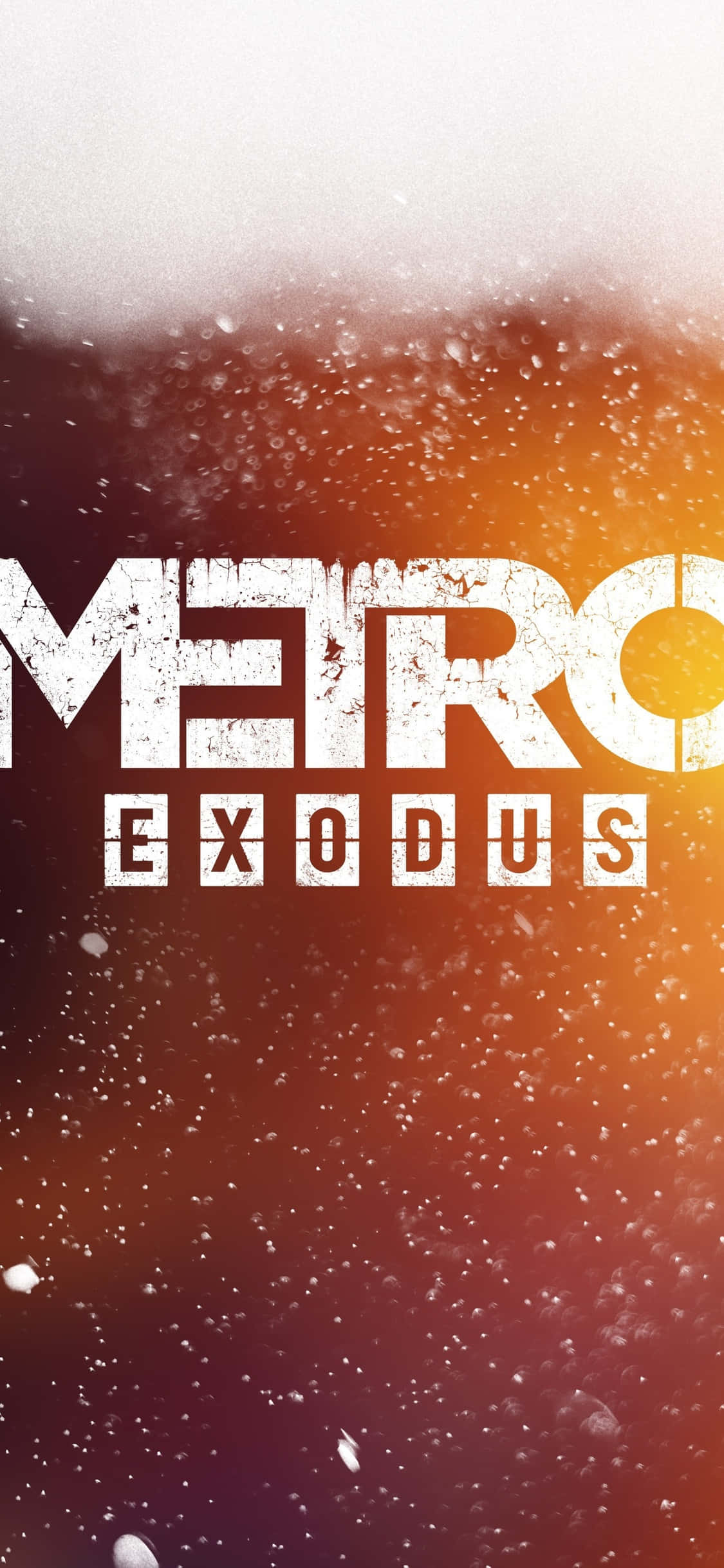Fordyp deg i den postapokalyptiske verdenen i Metro Exodus på din iPhone X Bakgrunner