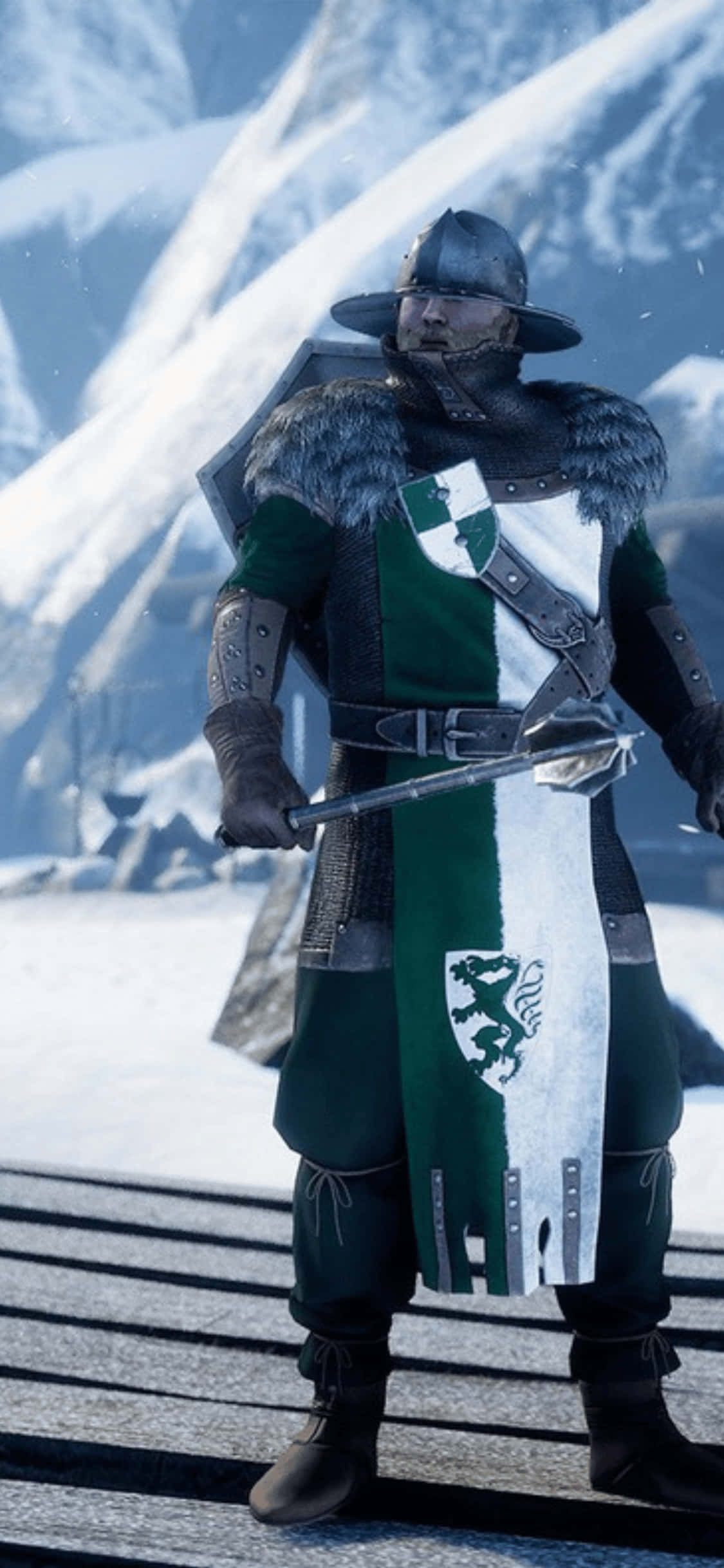 Fordypet i Mordhau-tiden - En iPhone XS Bakgrunn Bakgrunner