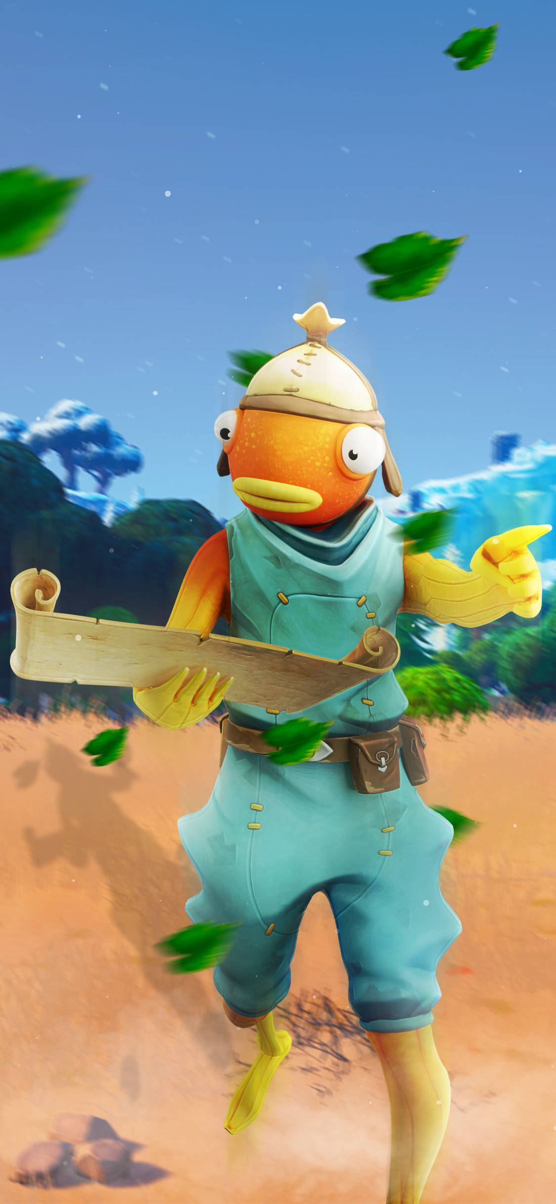 Fortnite Eventyr med Fishstick - Dykk inn i Battle Royale-spenningen Bakgrunner