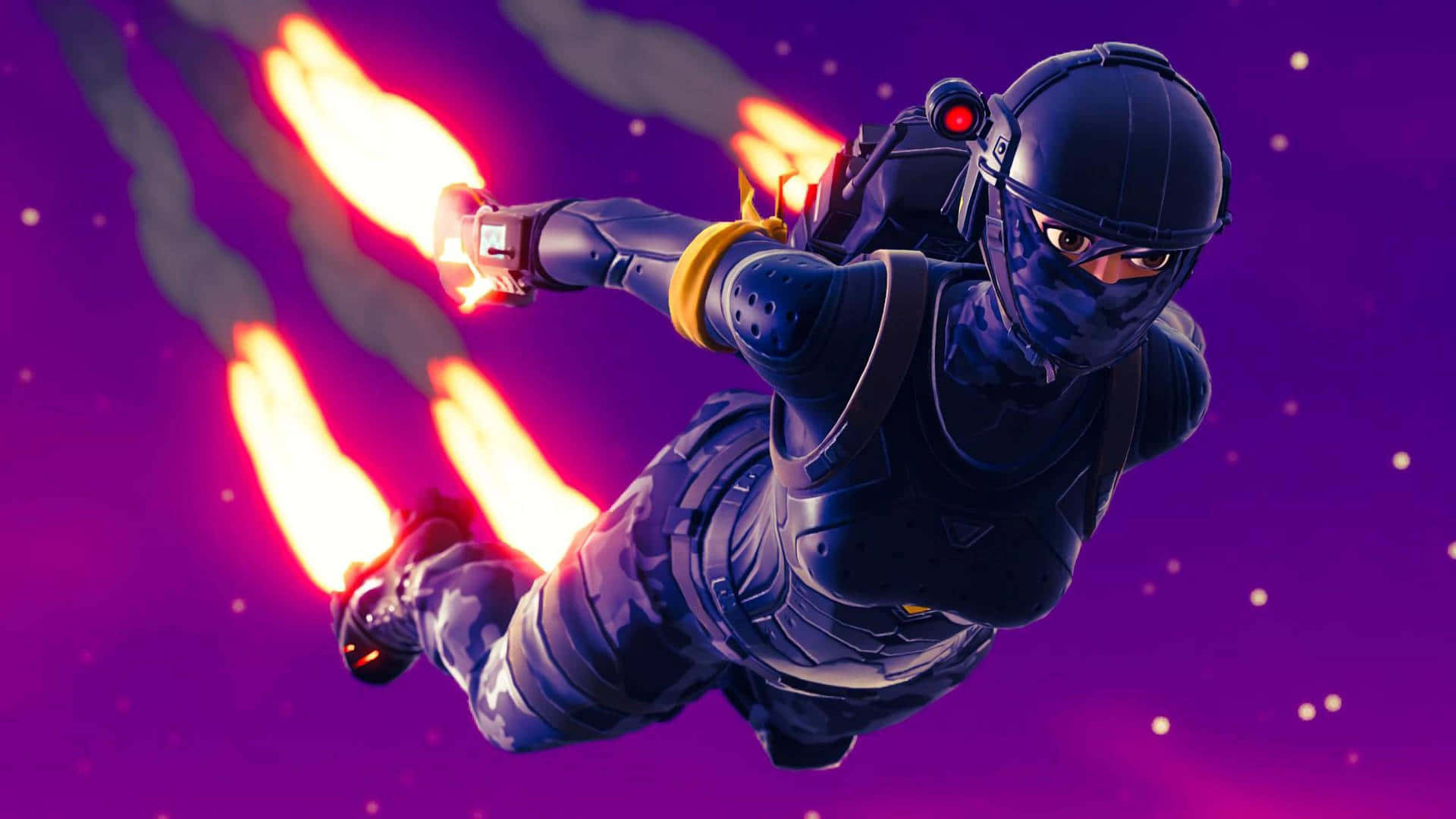 Fortnite Kuno hopper utfor Bakgrunner