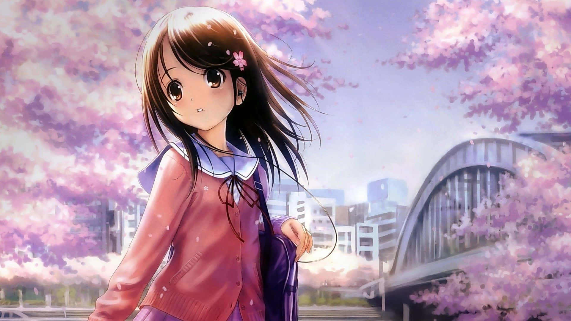 Fortryllende anime-fantasyverden Bakgrunner