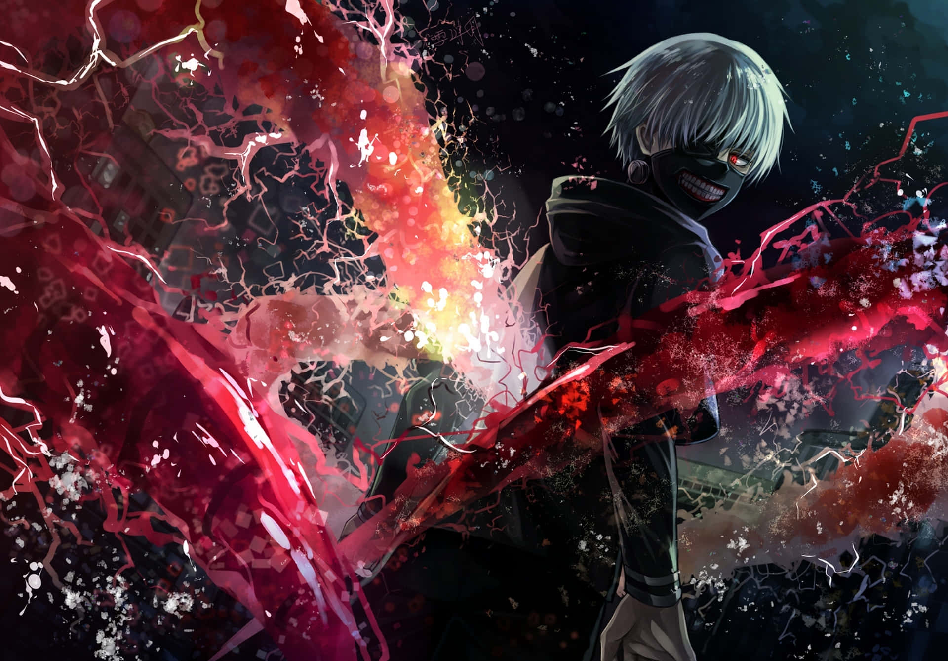 Fortryllende anime-fantasilandskap Bakgrunner