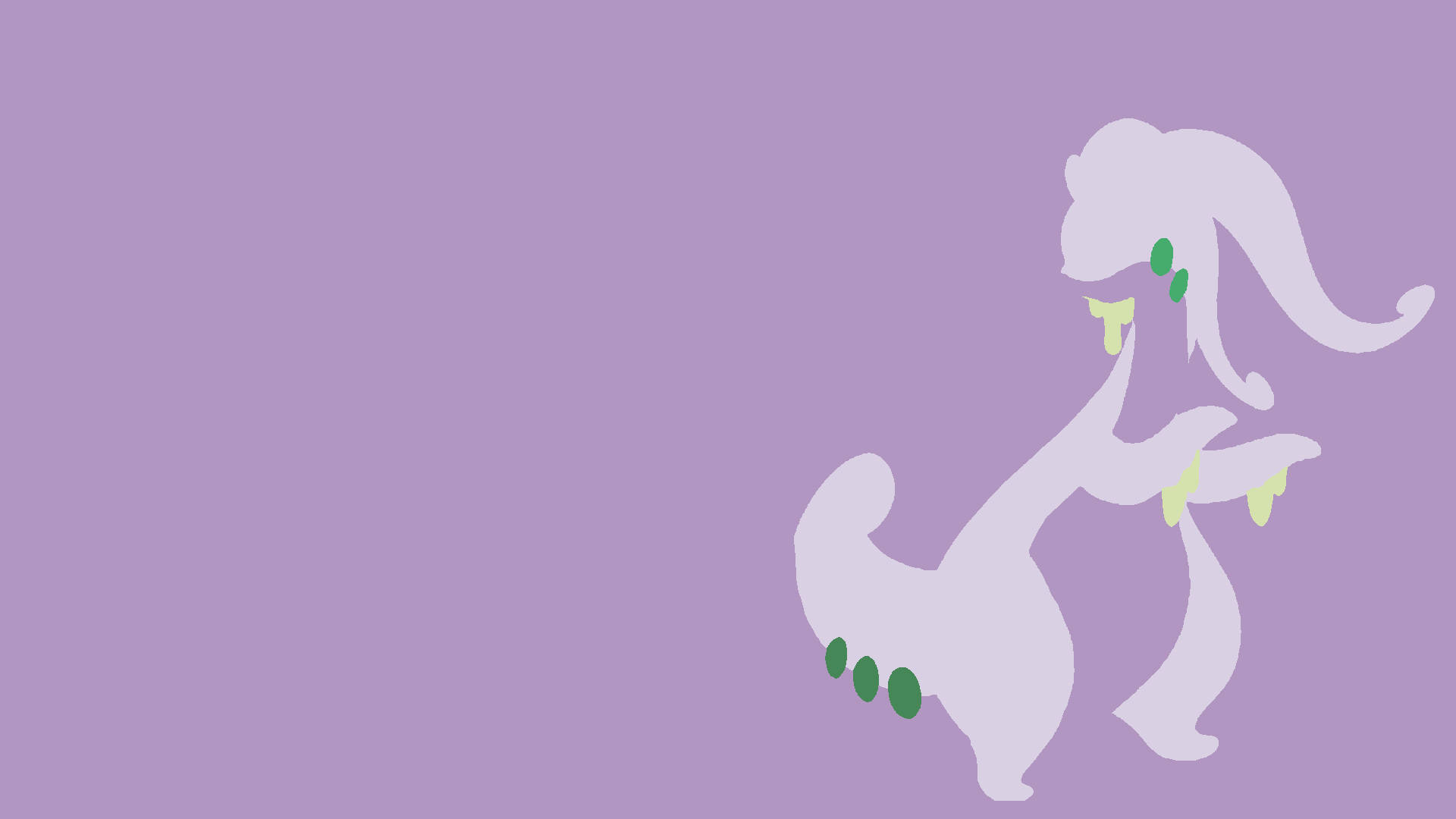 Fortryllende vektorkunst av Pokémonen Goodra Bakgrunner