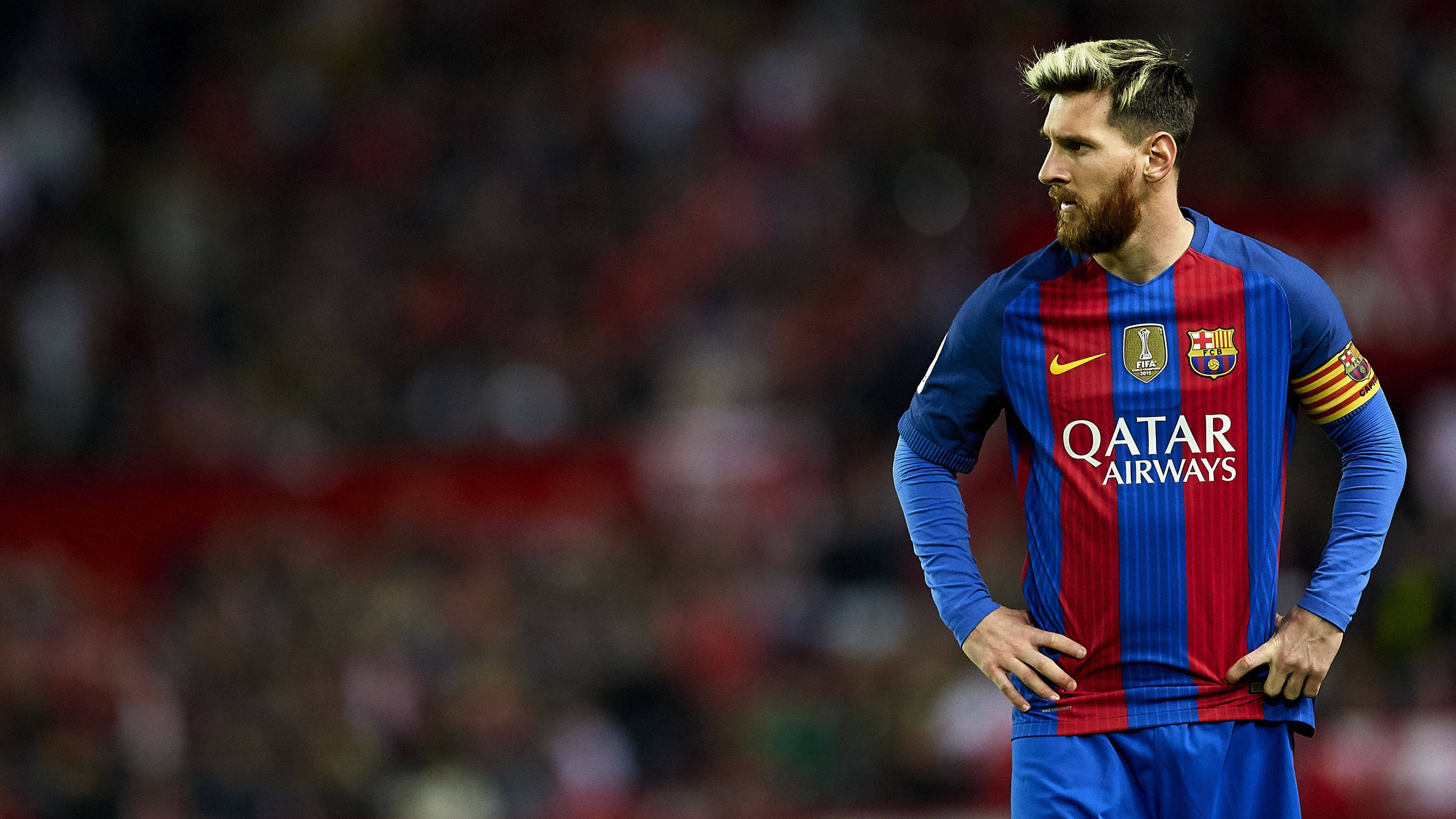 Fotballspillere HD Messi Kaptein Bakgrunner