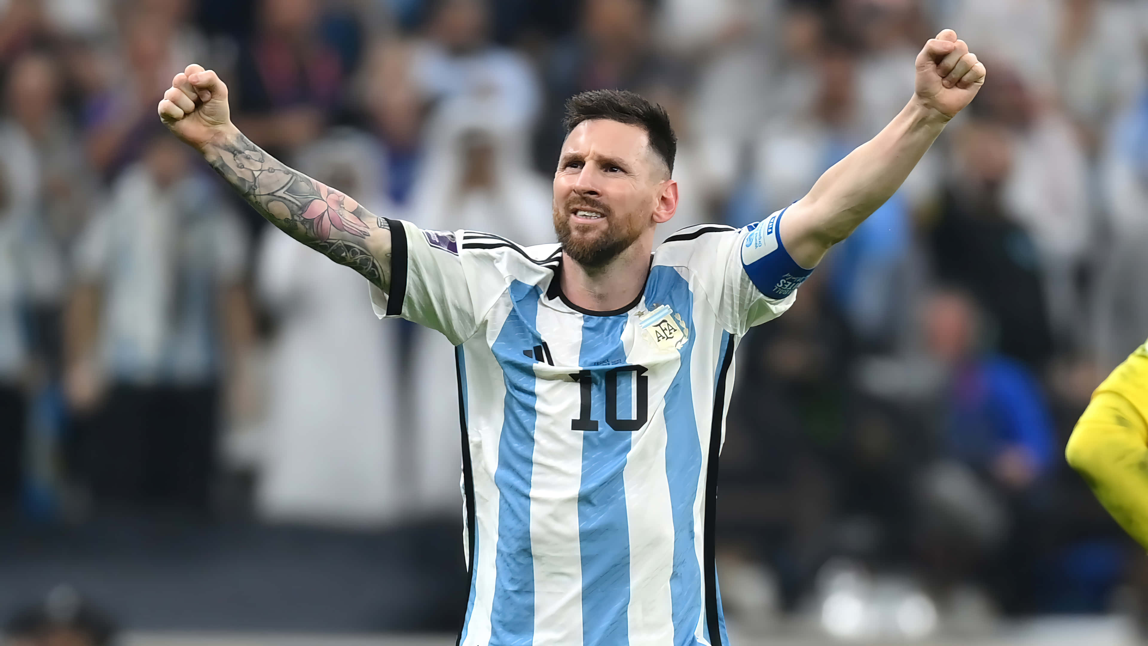 Fotballstjernen Lionel Messi i aksjon Bakgrunner