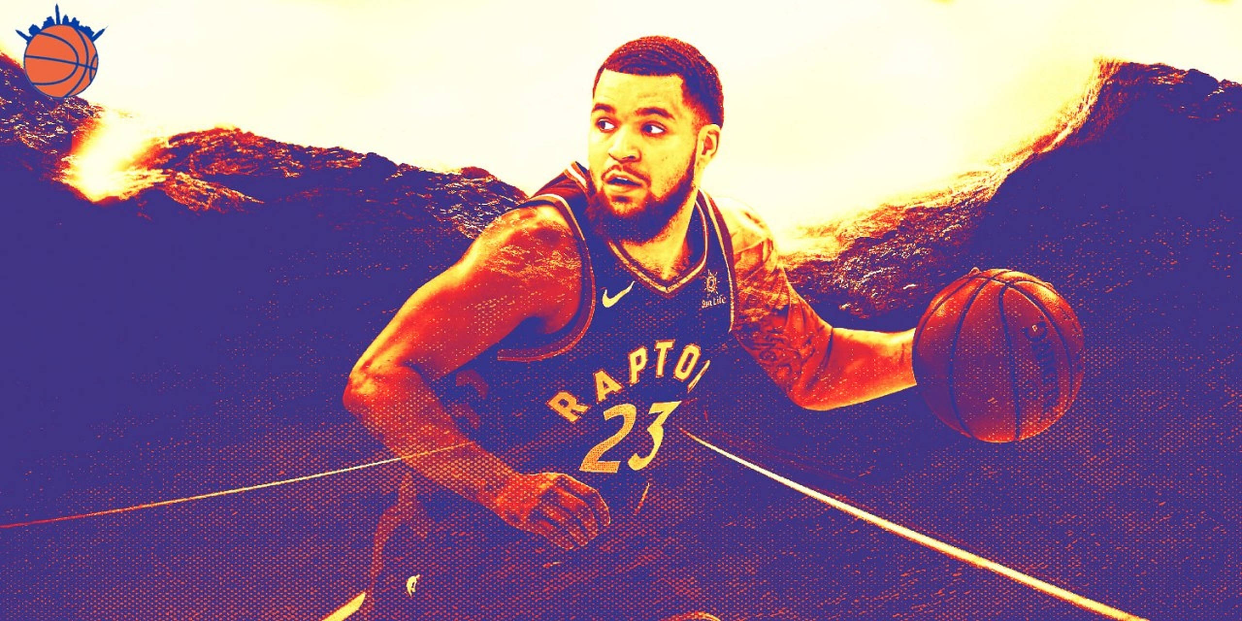 Fred Vanvleet Lilla Kunst Bakgrunner
