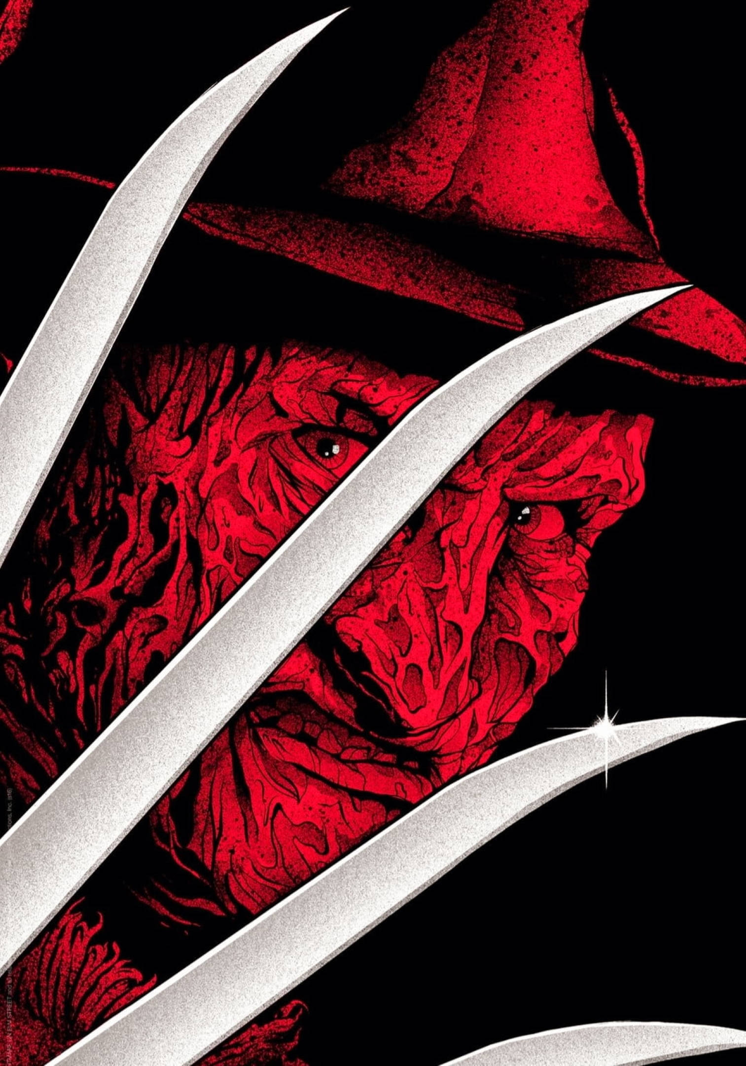 Freddy Krueger skarpe kniver Bakgrunner