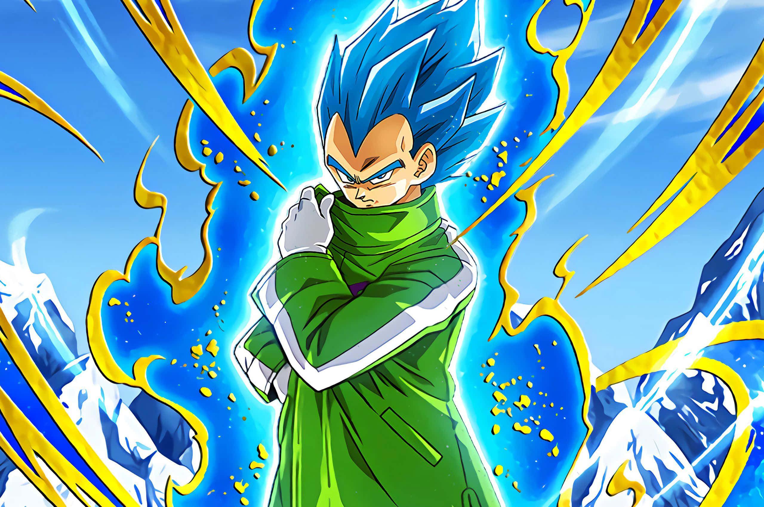 Freeza bringer Broly til kamp mot Goku og Vegeta i Dragon Ball Super Broly Bakgrunner