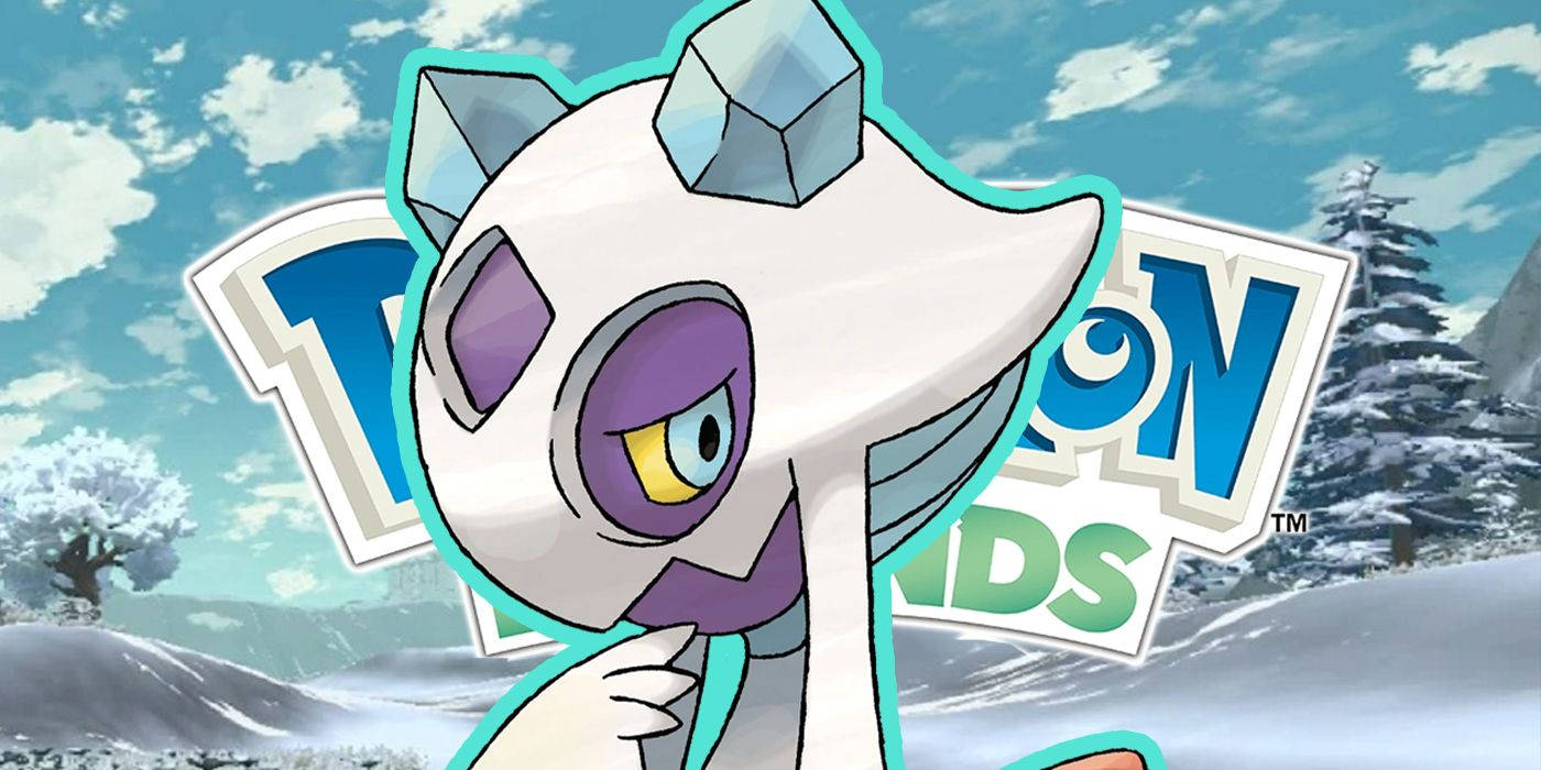 Froslass i snødekt mark - Den iøynefallende og mystiske Pokémon Bakgrunner