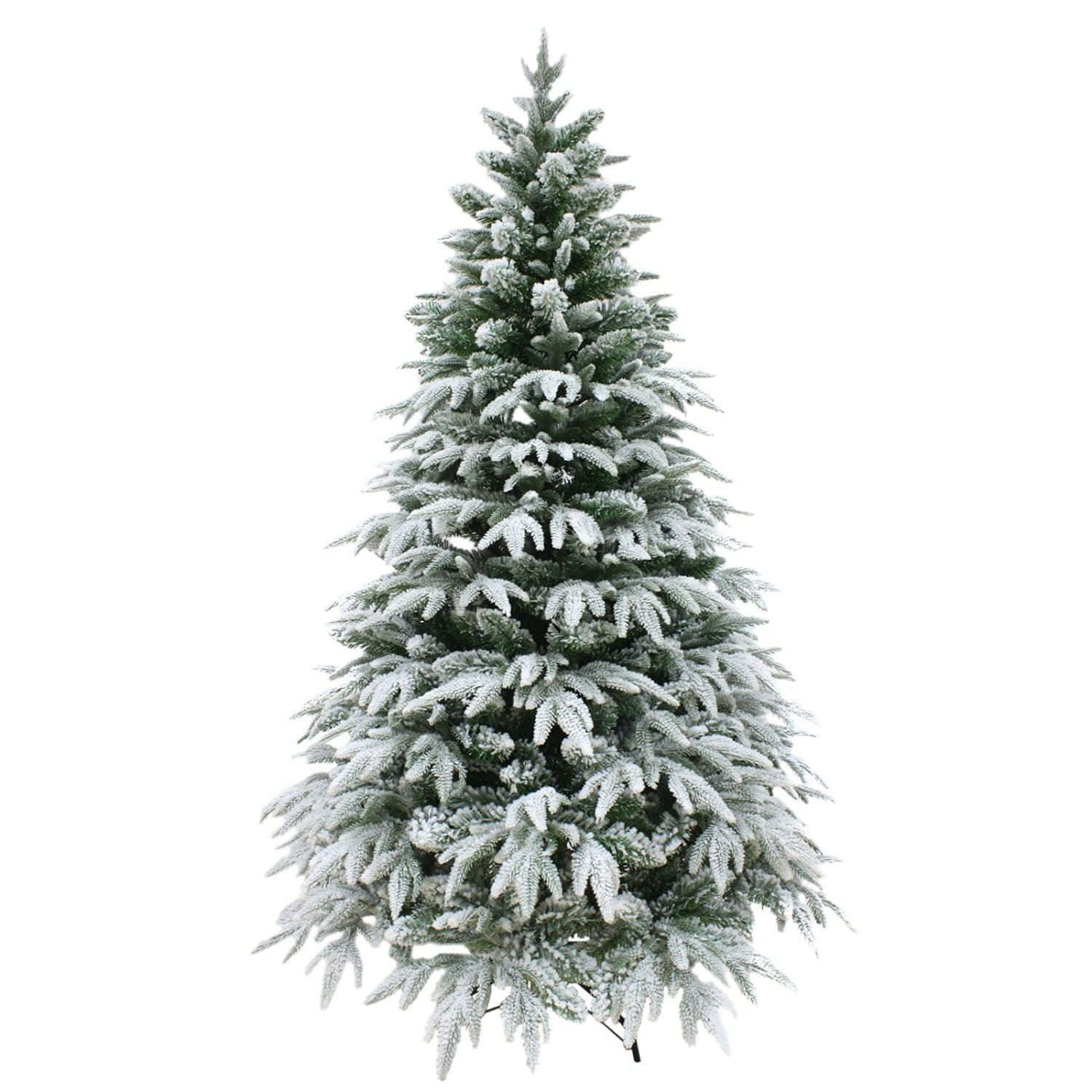 Frostet juletrebilde Bakgrunner