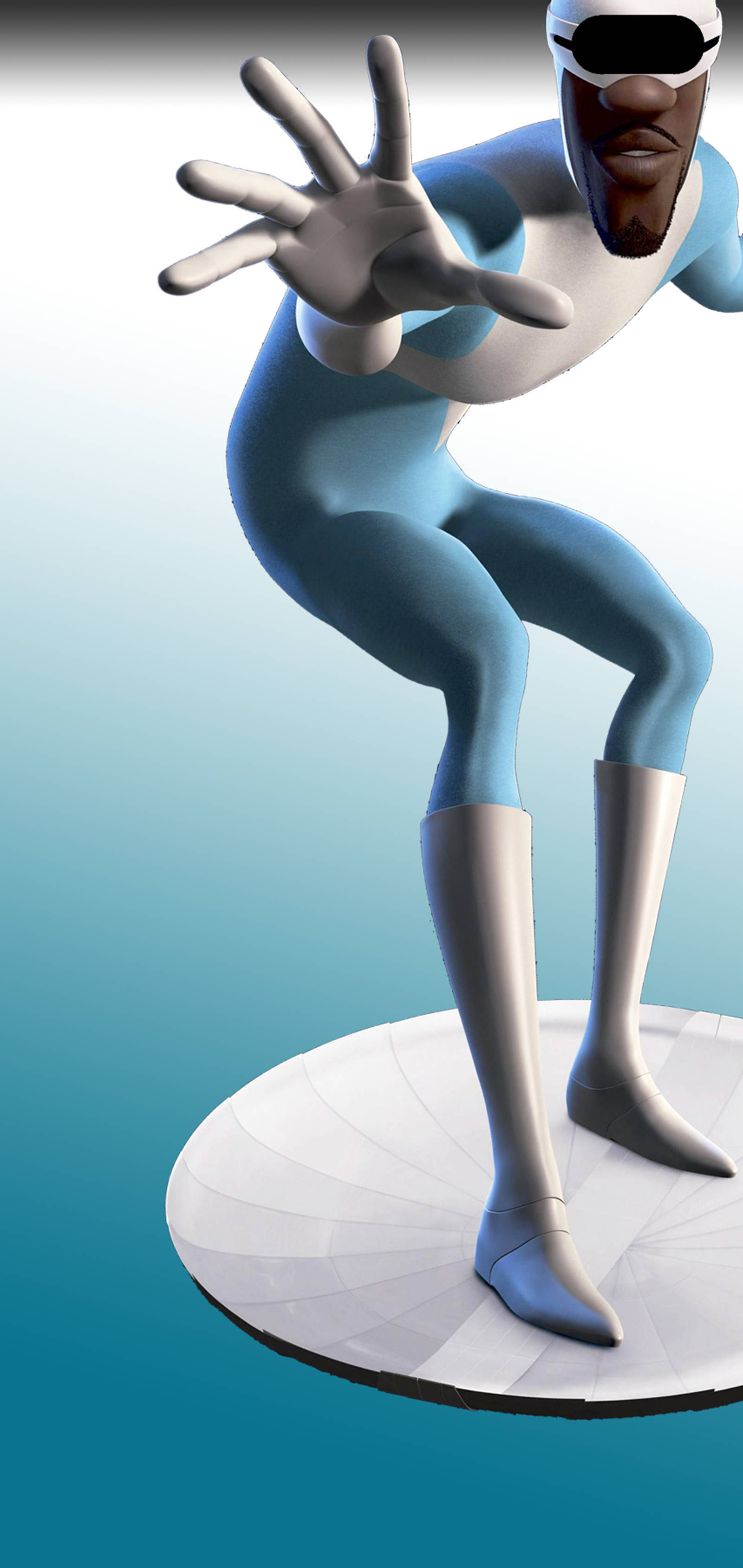 Frozone Blue Gradient Bakgrunner