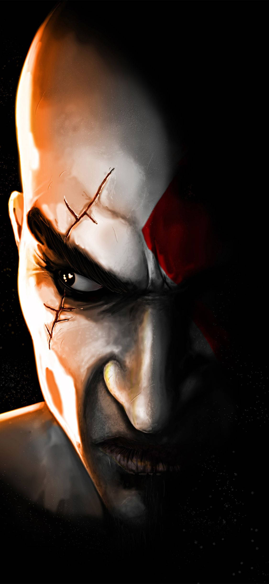 Fryktløs Kratos, krigsguden Bakgrunner