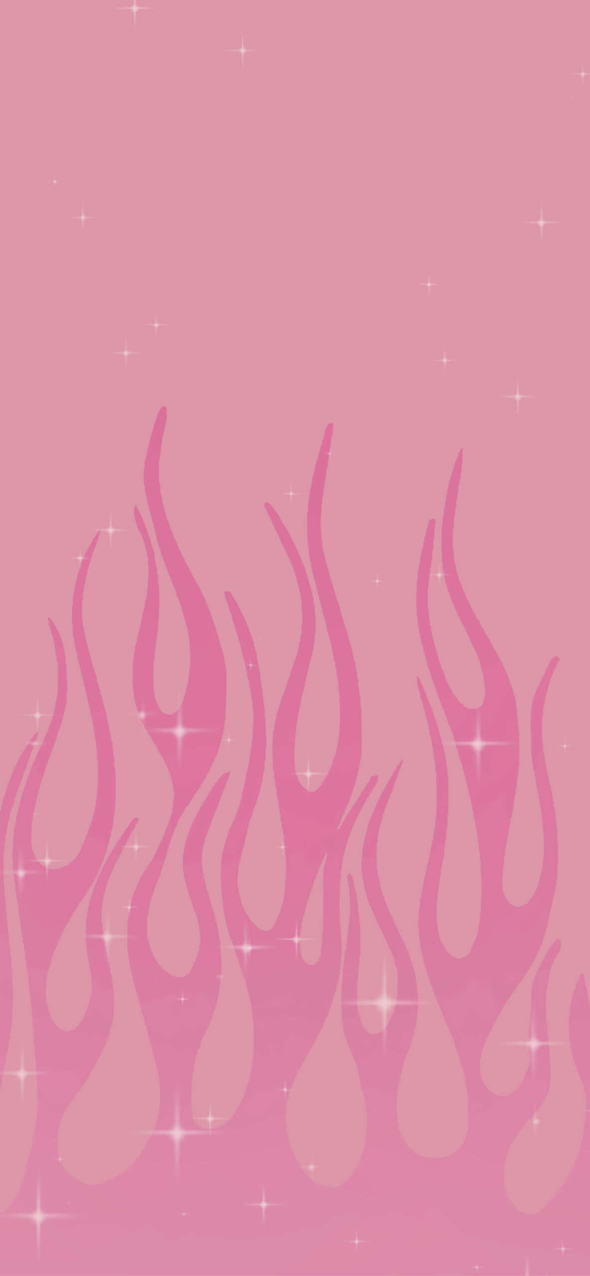 Funklende Flamme Rosa Estetisk Bakgrunn Bakgrunner