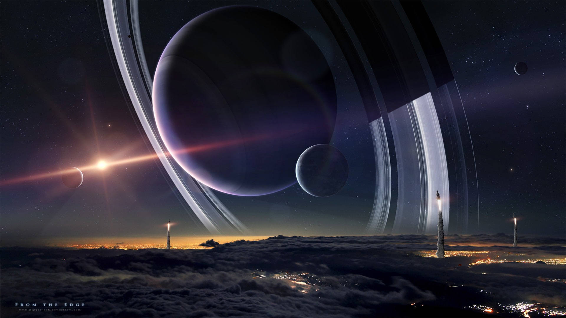 Fyrtårn Saturn 4K