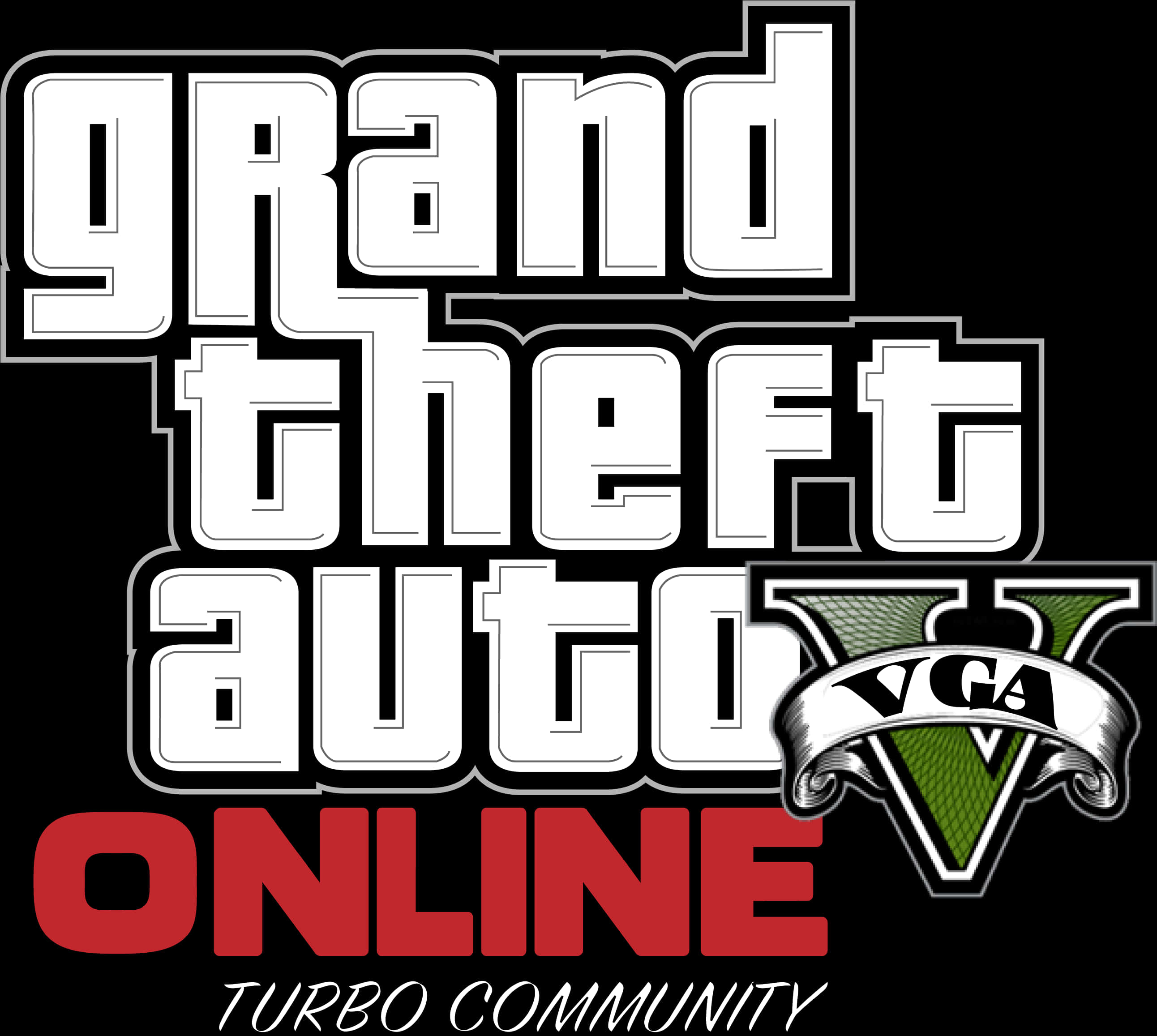 G T A Online Turbo Community-logo Bakgrunner