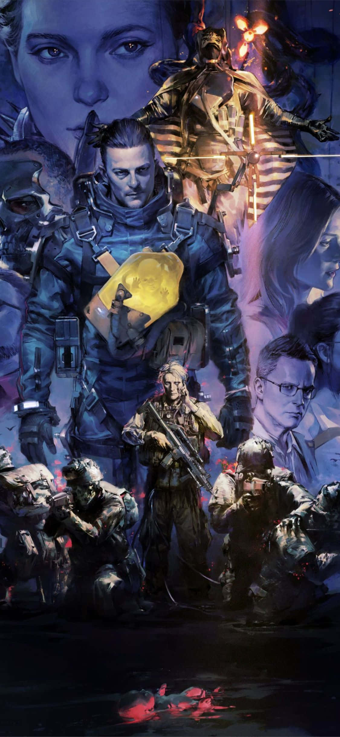 Gå gjennom den postapokalyptiske verdenen i Death Stranding med den ultimate smarttelefonen, iPhone X. Bakgrunner