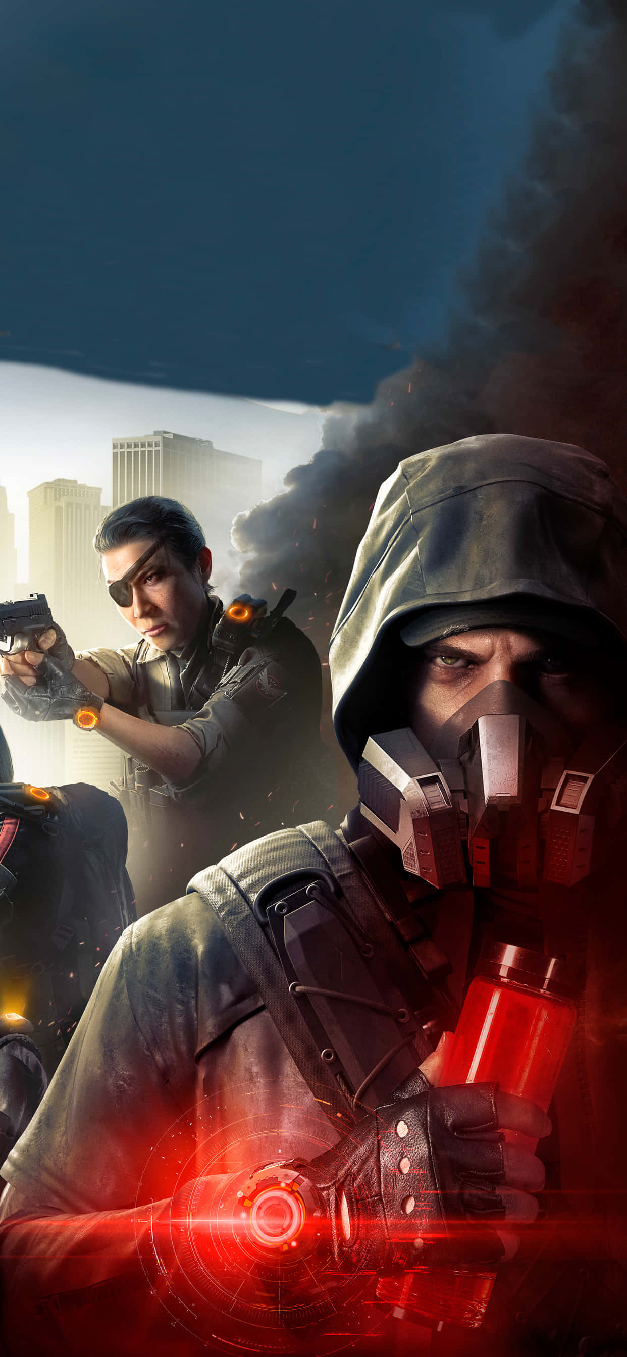 Gå inn i ødeleggelsens verden med Apples iPhone Xs Max og The Division! Bakgrunner