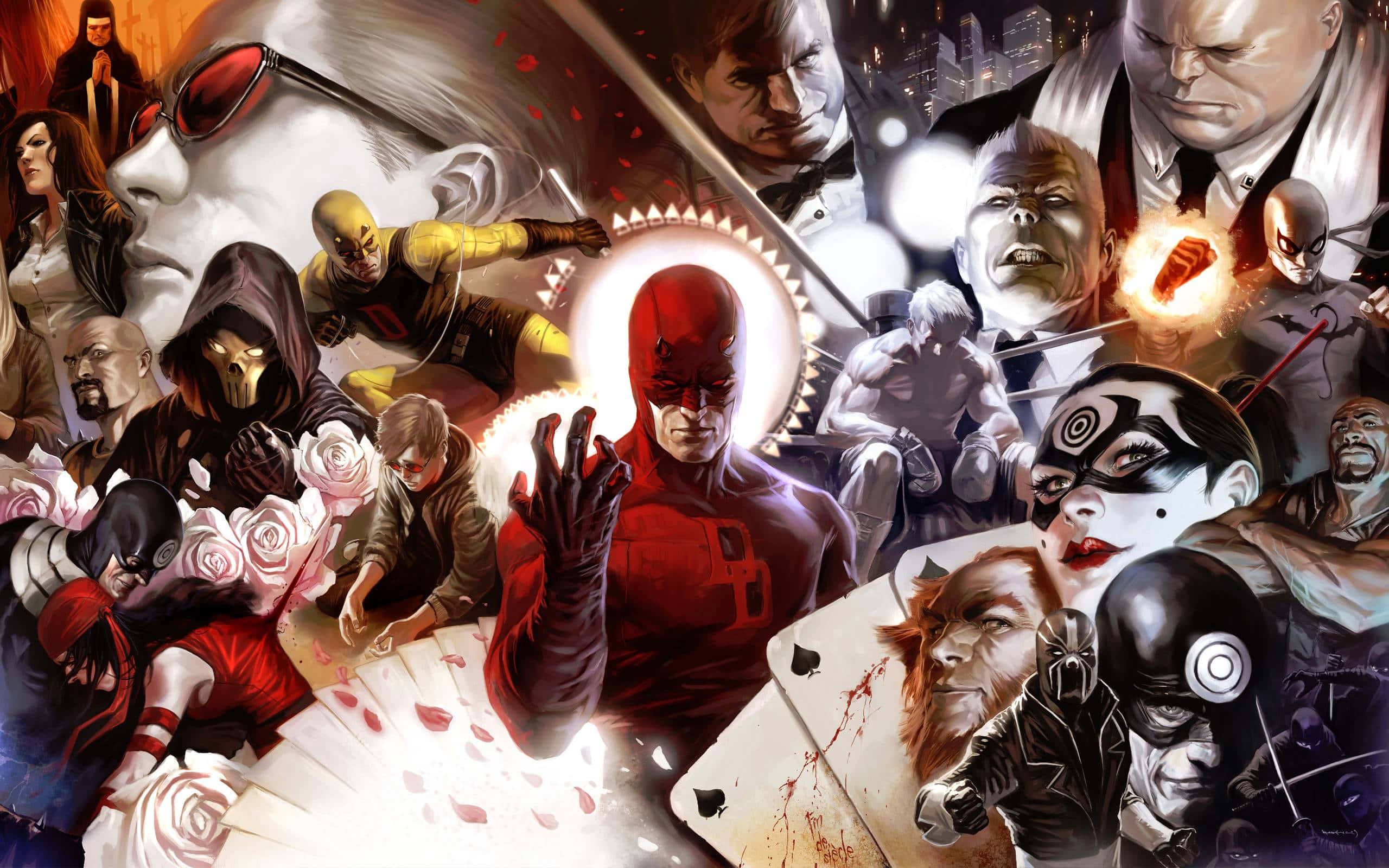 Gå inn i den spennende verdenen til Marvel Bakgrunner
