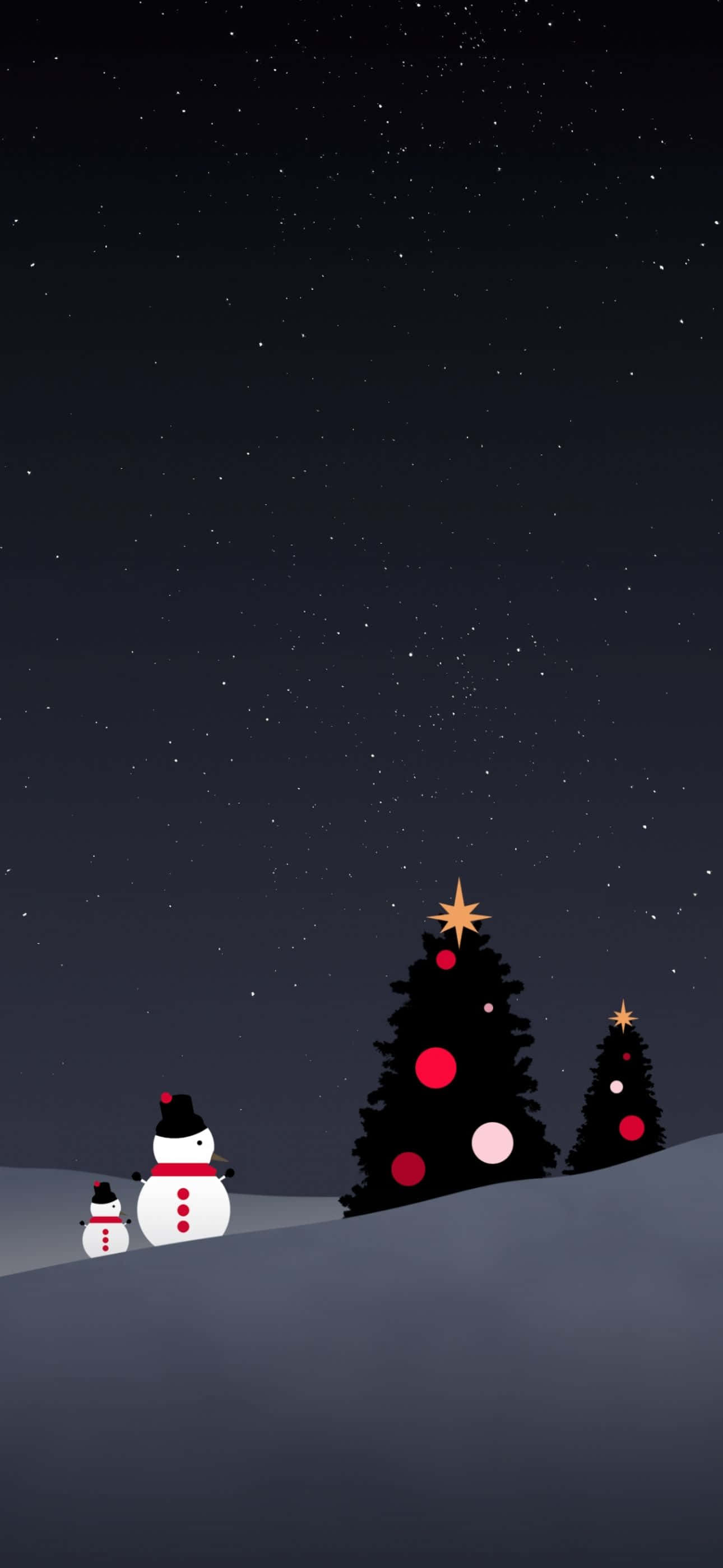Gå inn i juletiden med dette julebakgrunnsbildet til iPhone Bakgrunner