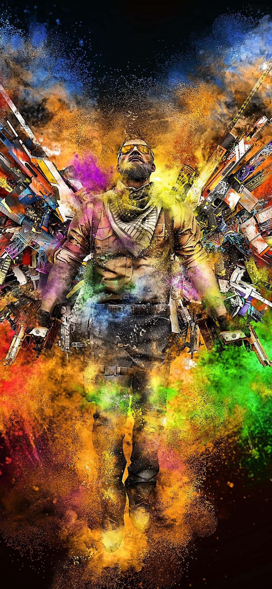 "Gå videre og gjør en storslått entré med den nye iPhone Xs og Counter-Strike Global Offensive!" Bakgrunner
