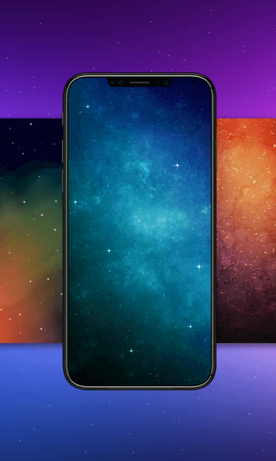 Galaxy Apple Smartphone iPhone XS OLED Bakgrunn Bakgrunner