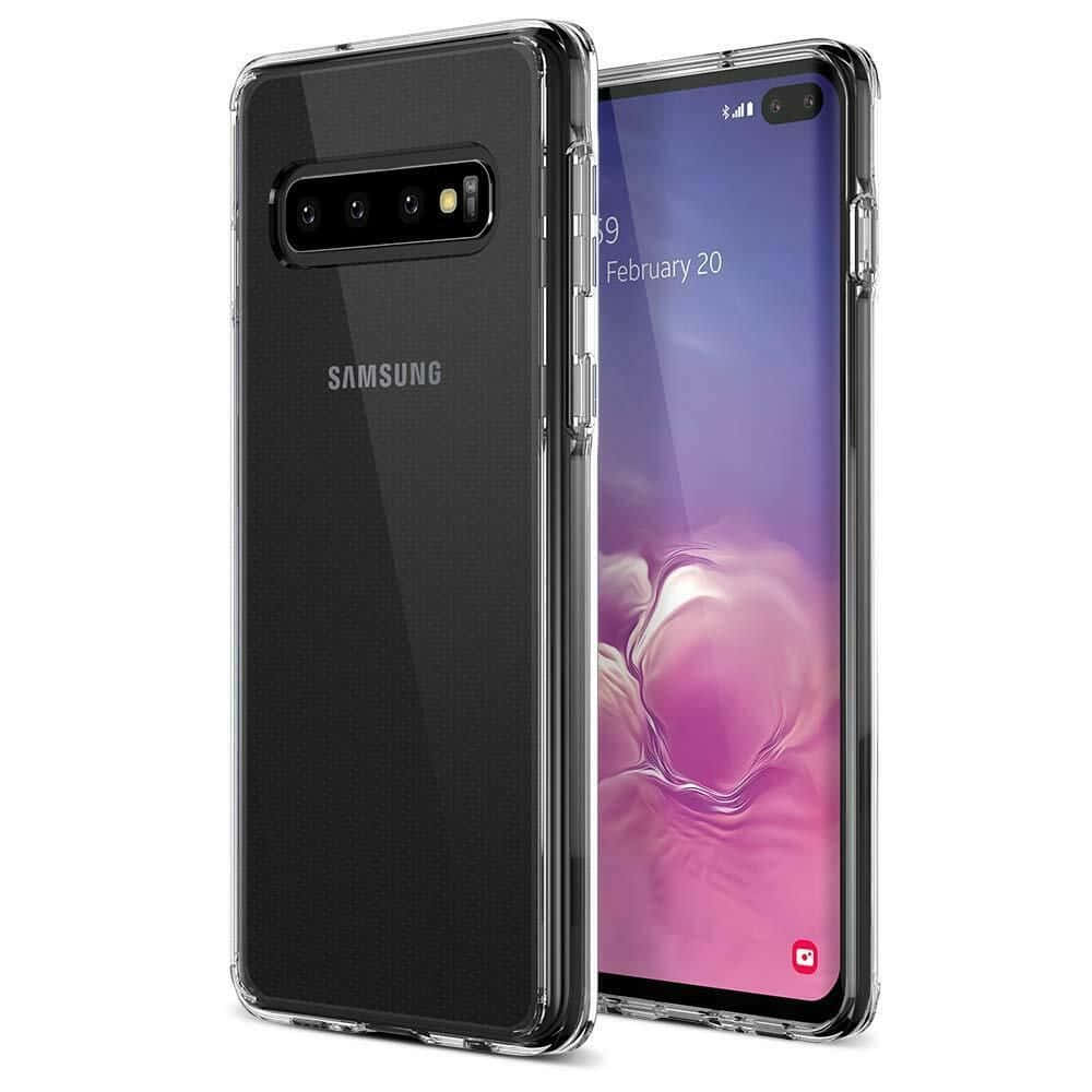 Galaxy S10 har et elegant, moderne design Bakgrunner