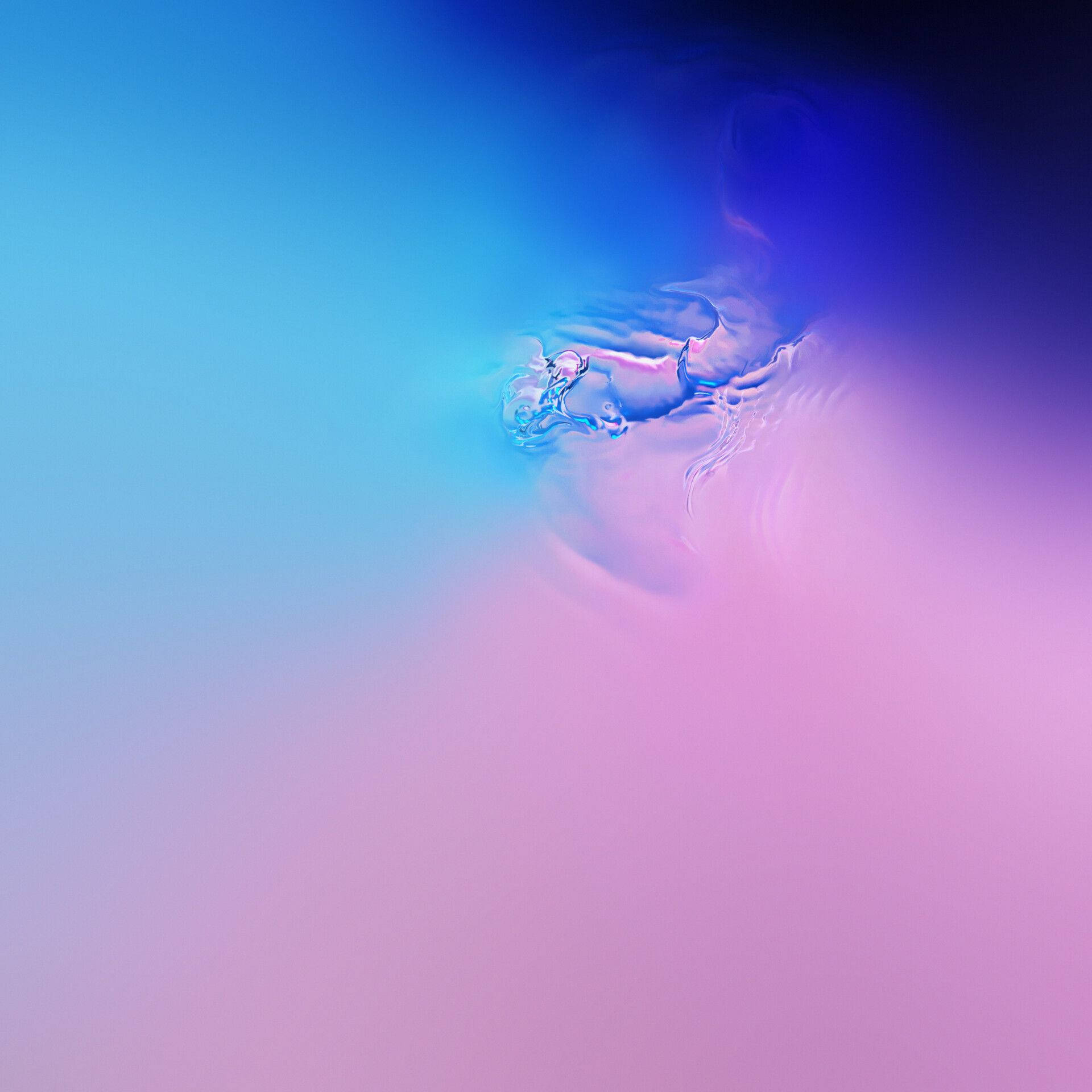 Galaxy S10 Rosa og blått vann Bakgrunner
