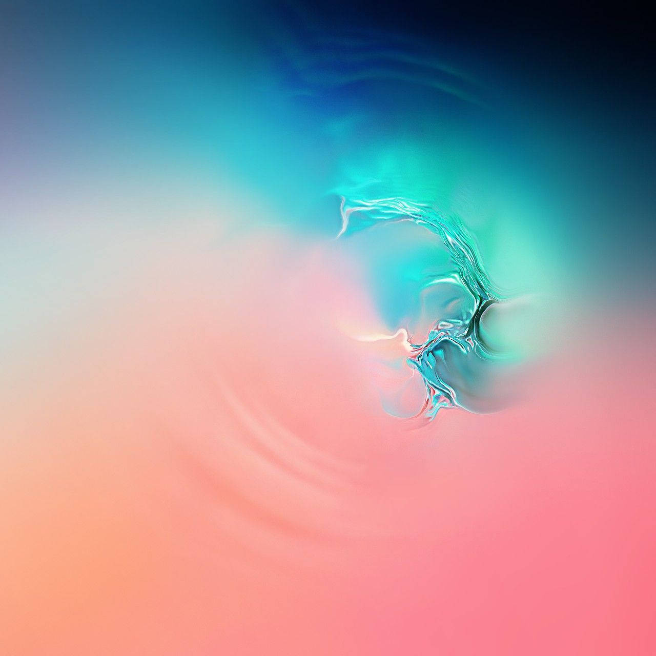 Galaxy S10 Virvlet Rosa Blå Bakgrunner