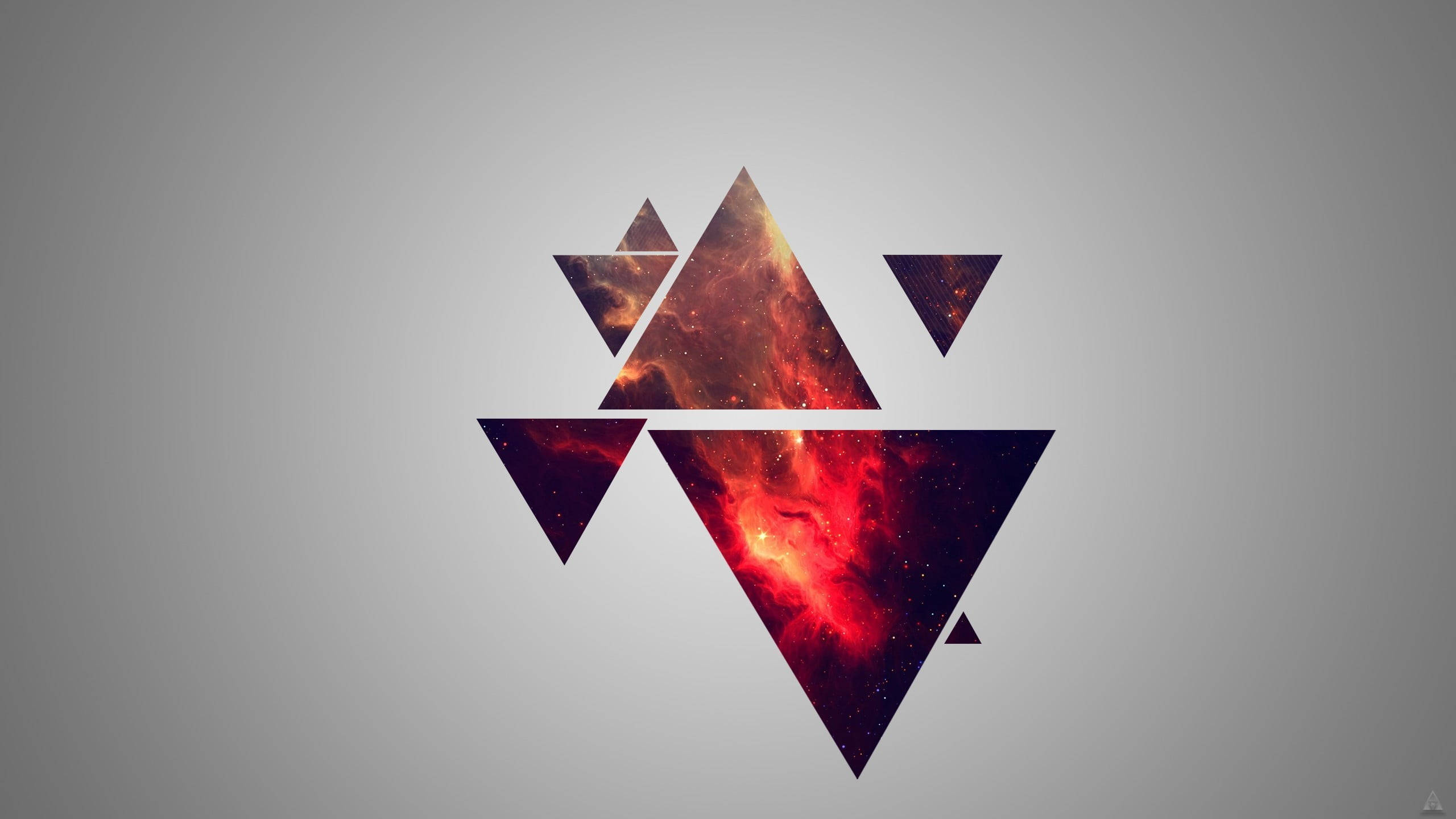 Galaxy-trekanter Bakgrunner